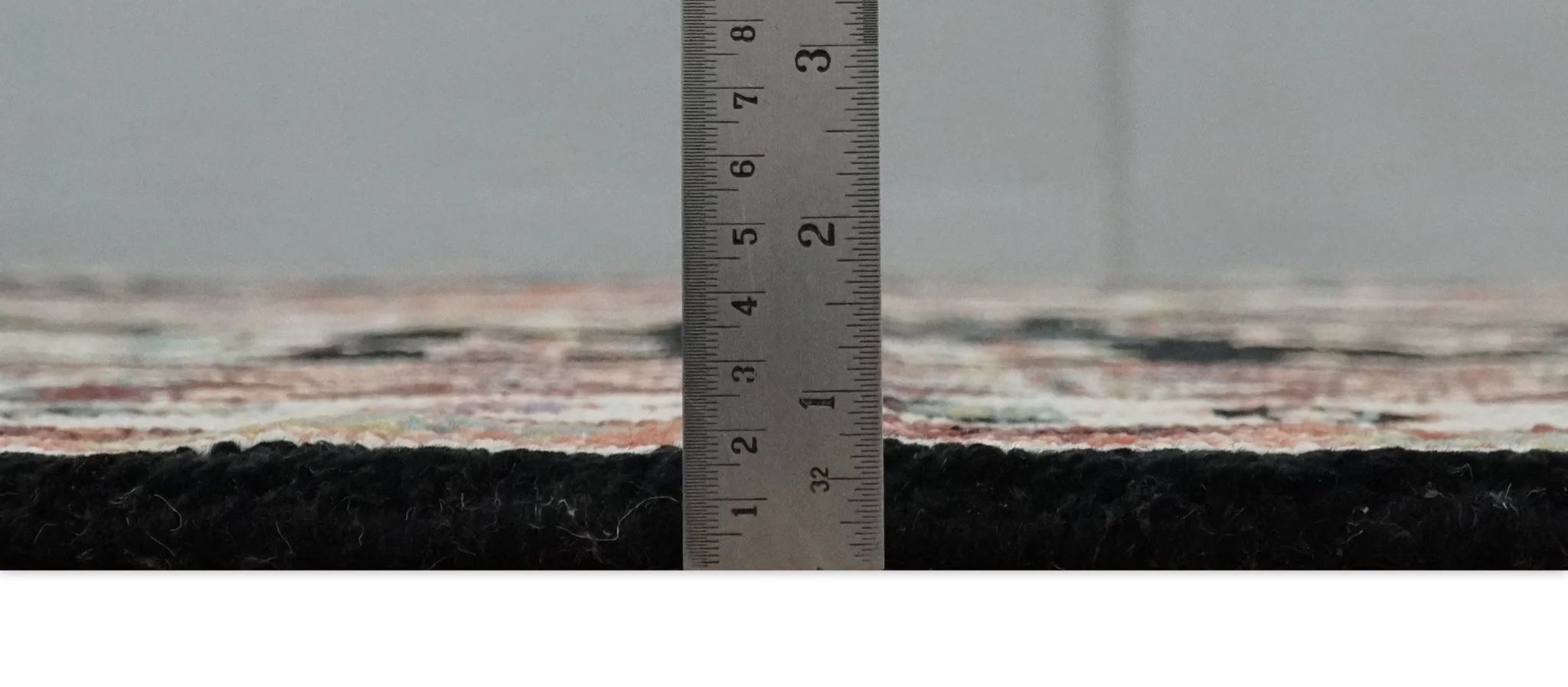 Hand Knotted Rust, Ivory and Black Traditional Heriz Wool Area Rug - Image 8
