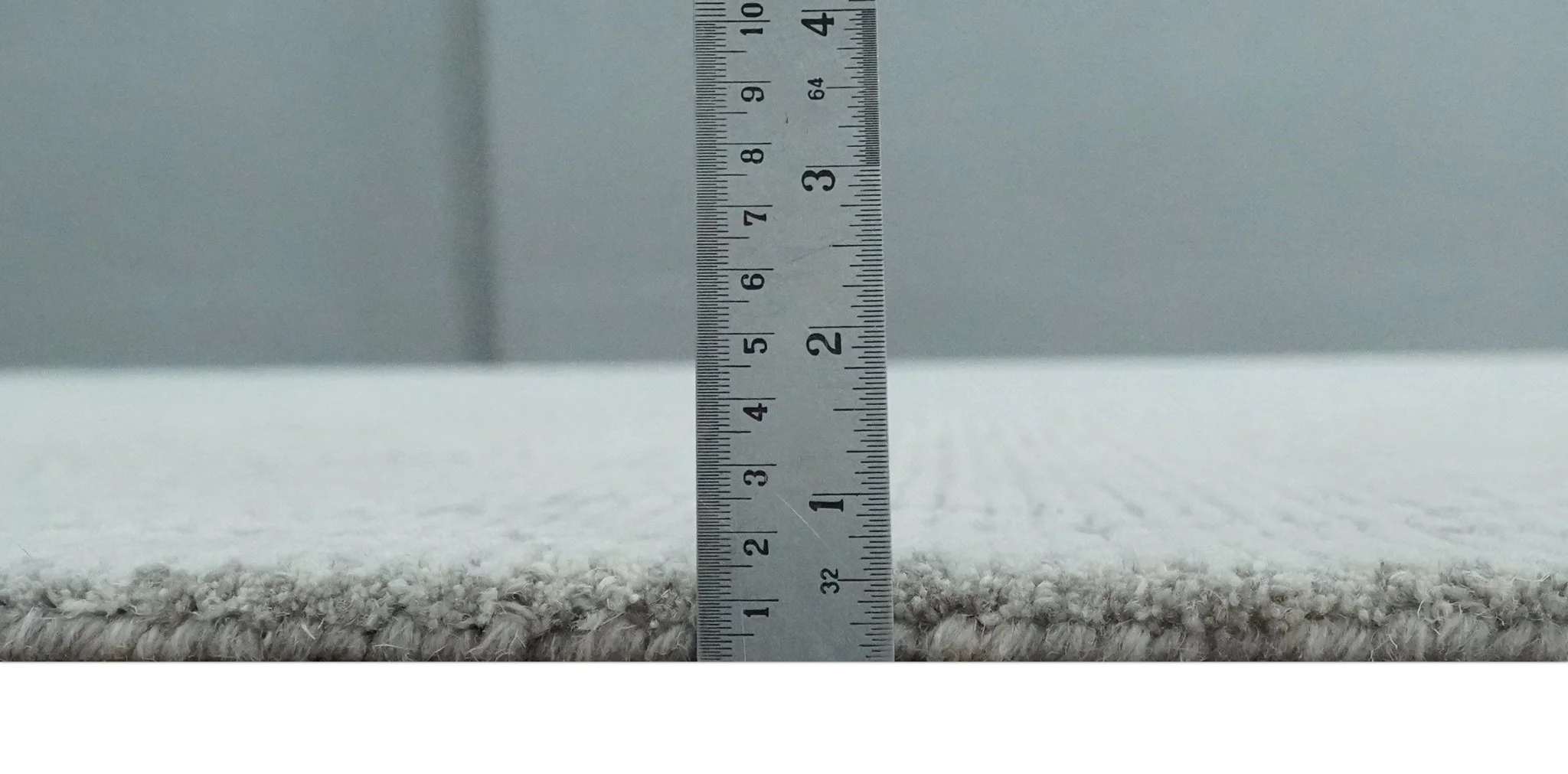 Hand Tufted Ivory Traditional Geometrical Moroccan Design Custom Made Rug - Image 8