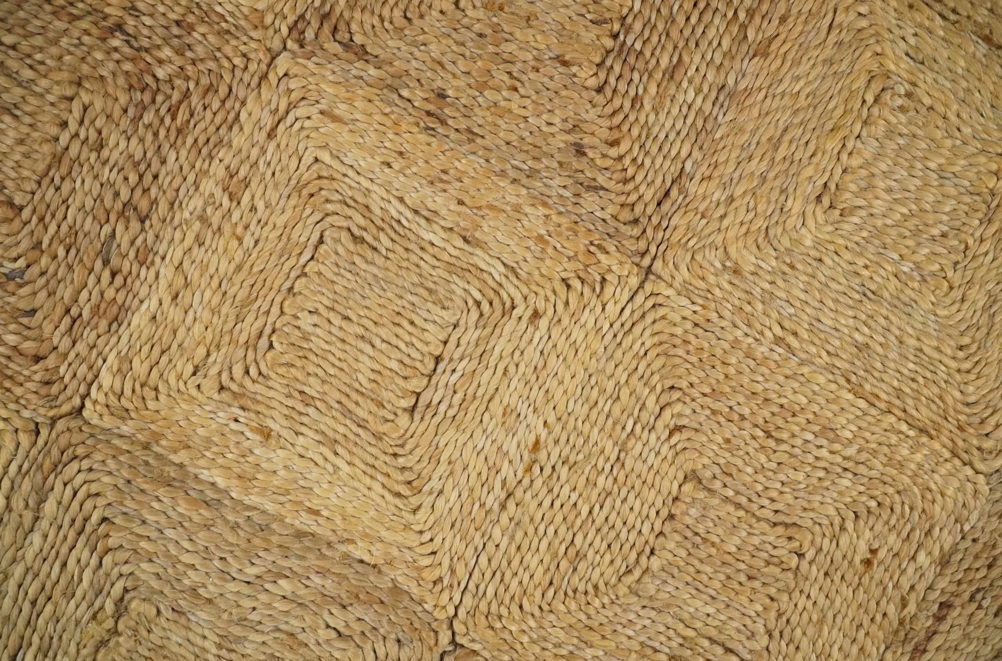 6x9 and 8x10 Hand Woven 100% Natural Fiber Brown Natural Jute and Wool Rug | JR16 - Image 4
