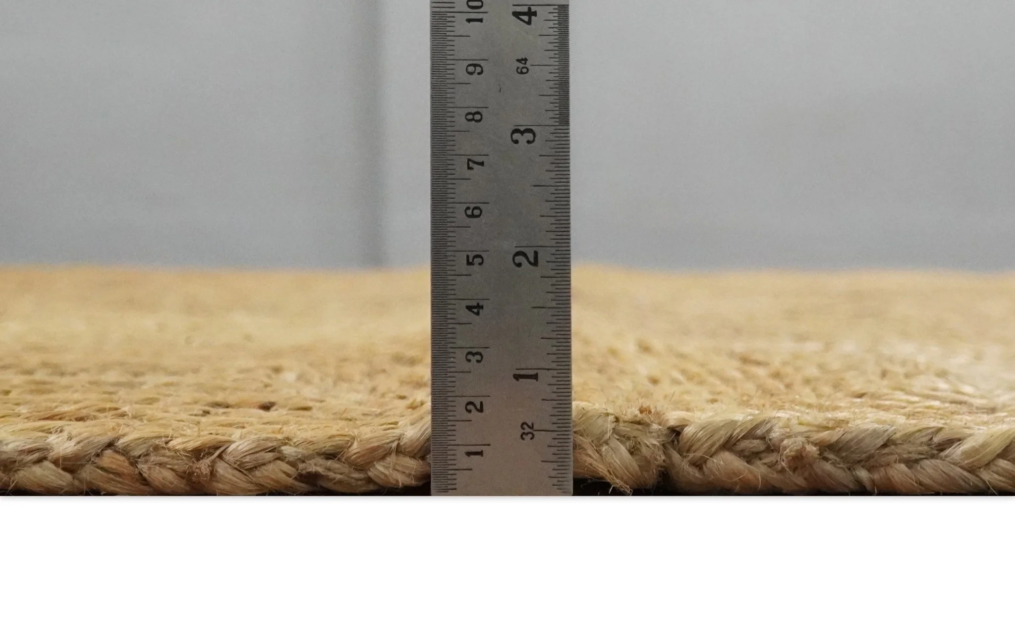6x9 and 8x10 Hand Woven 100% Natural Fiber Brown Natural Jute and Wool Rug | JR16 - Image 7