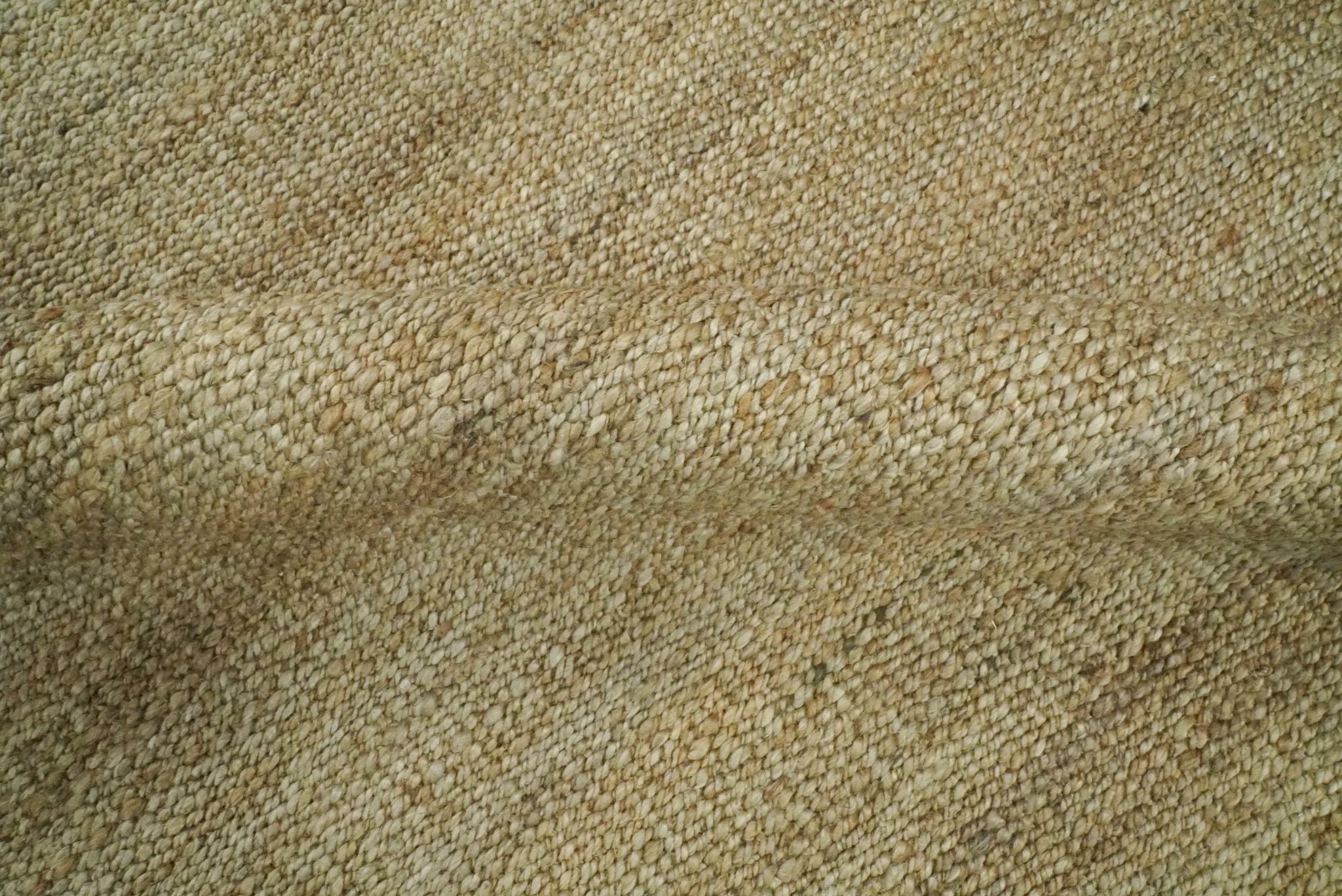 Hand Woven 100% Natural Fiber Brown Natural Jute Rug | JR008 - Image 7