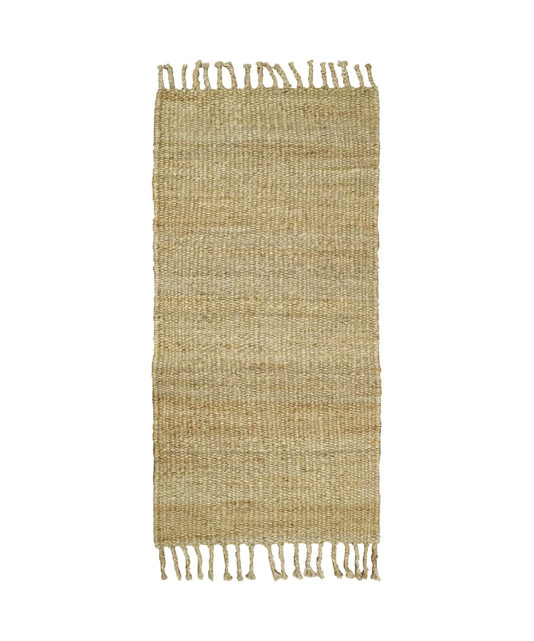 Hand Woven 100% Natural Fiber Brown Natural Jute Rug | JR008 - Image 9