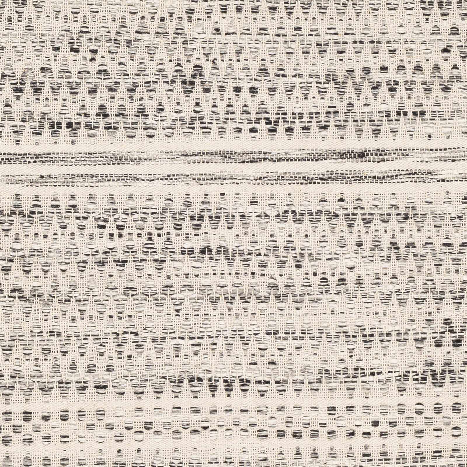 Hand Woven Beige, Charcoal and Gray Chevron Design Multi size wool area Rug - Image 6