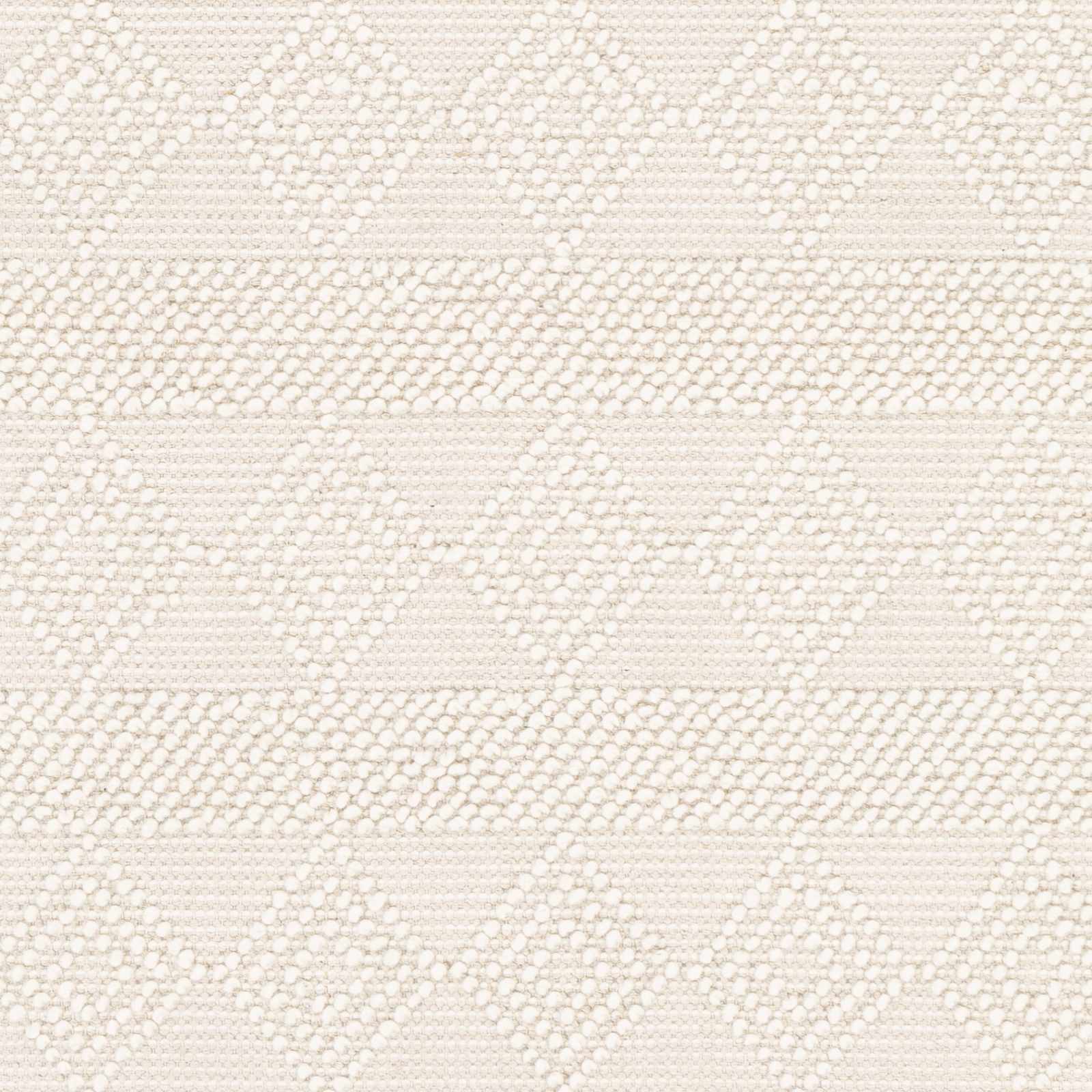 Bohemian Hand Woven Beige Geometrical Textured Wool Area Rug - Image 8