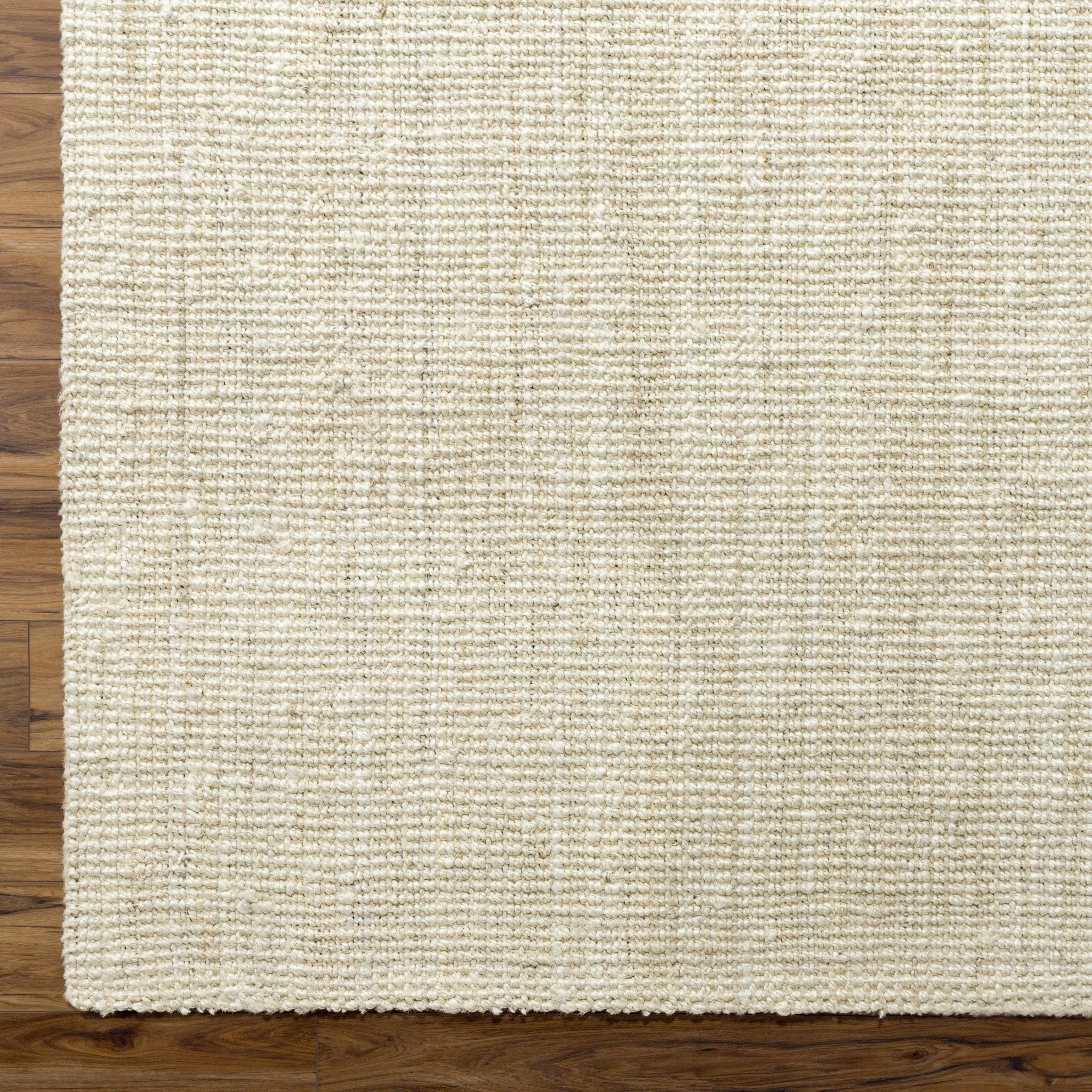 Hand Woven coarse texture Beige Multi size Jute Area Rug - Image 13