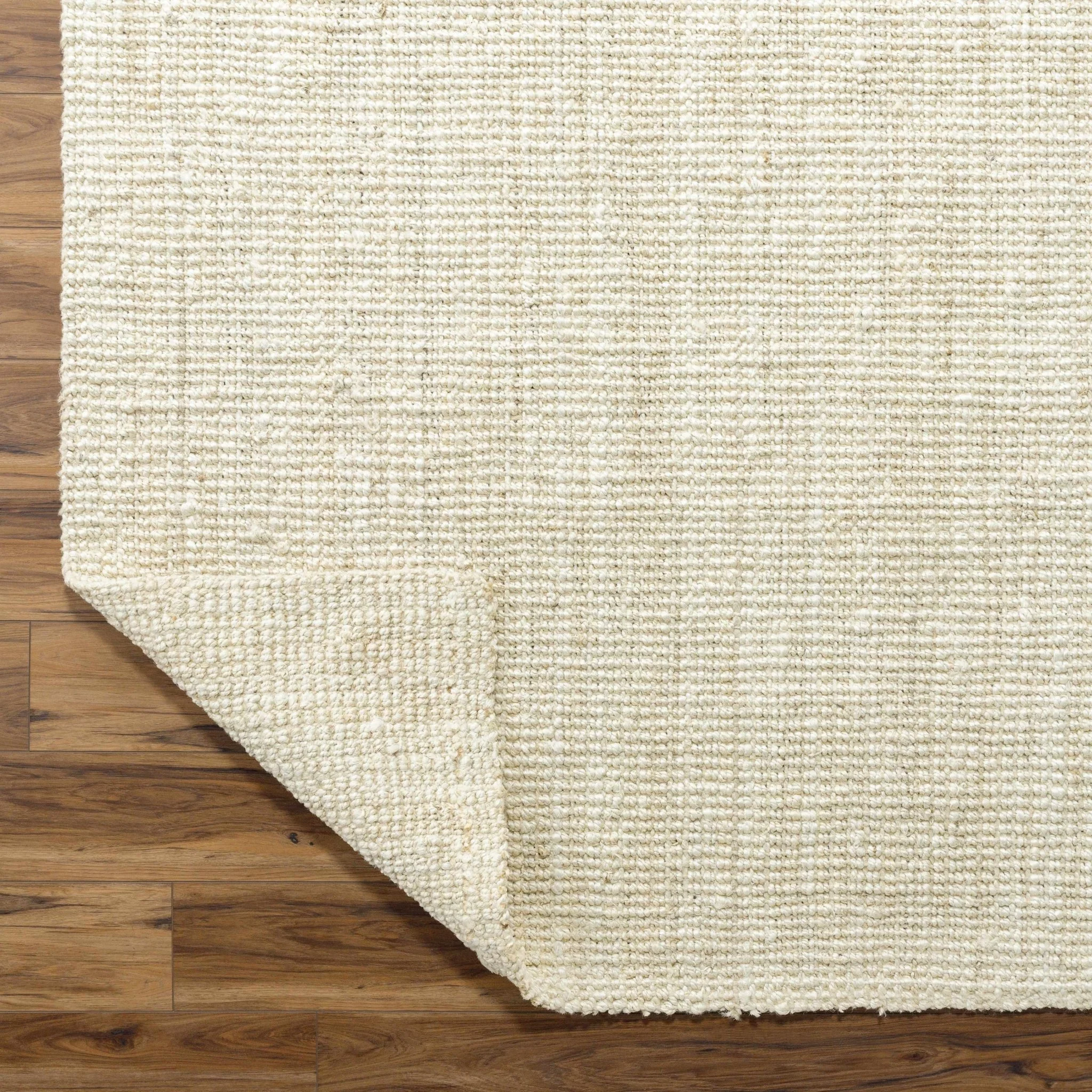Hand Woven coarse texture Beige Multi size Jute Area Rug - Image 15