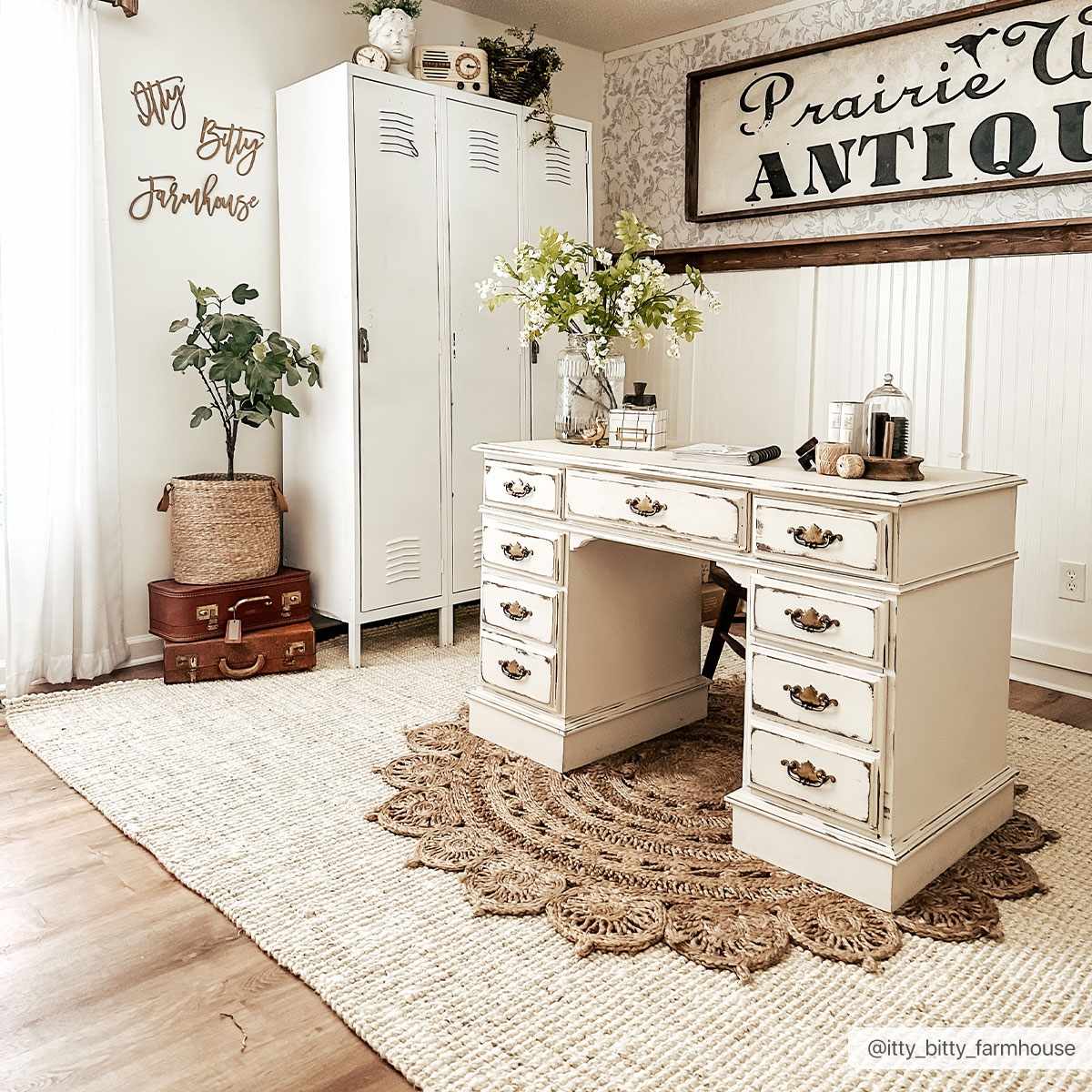 Hand Woven coarse texture Beige Multi size Jute Area Rug - Image 4