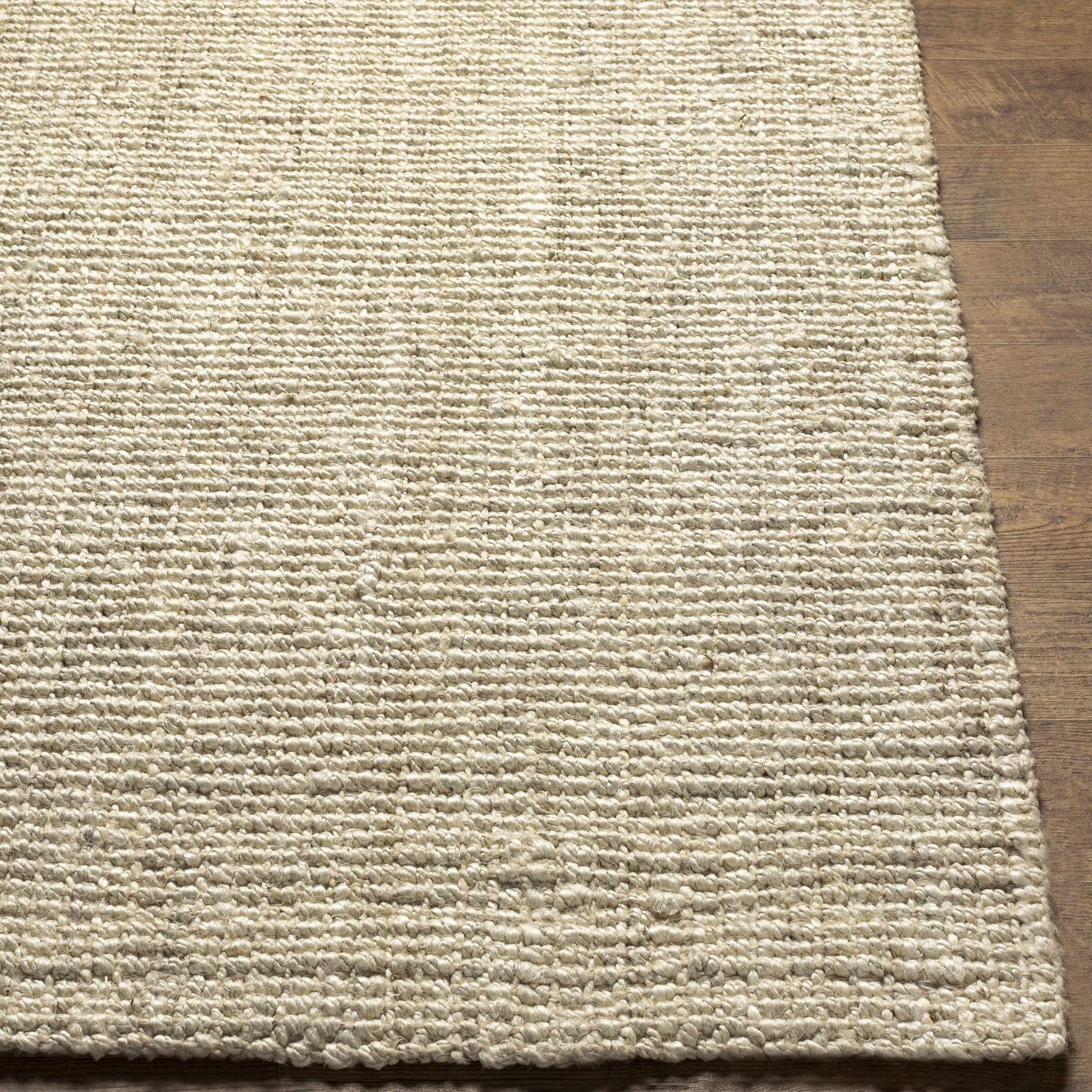 Hand Woven coarse texture Beige Multi size Jute Area Rug - Image 8