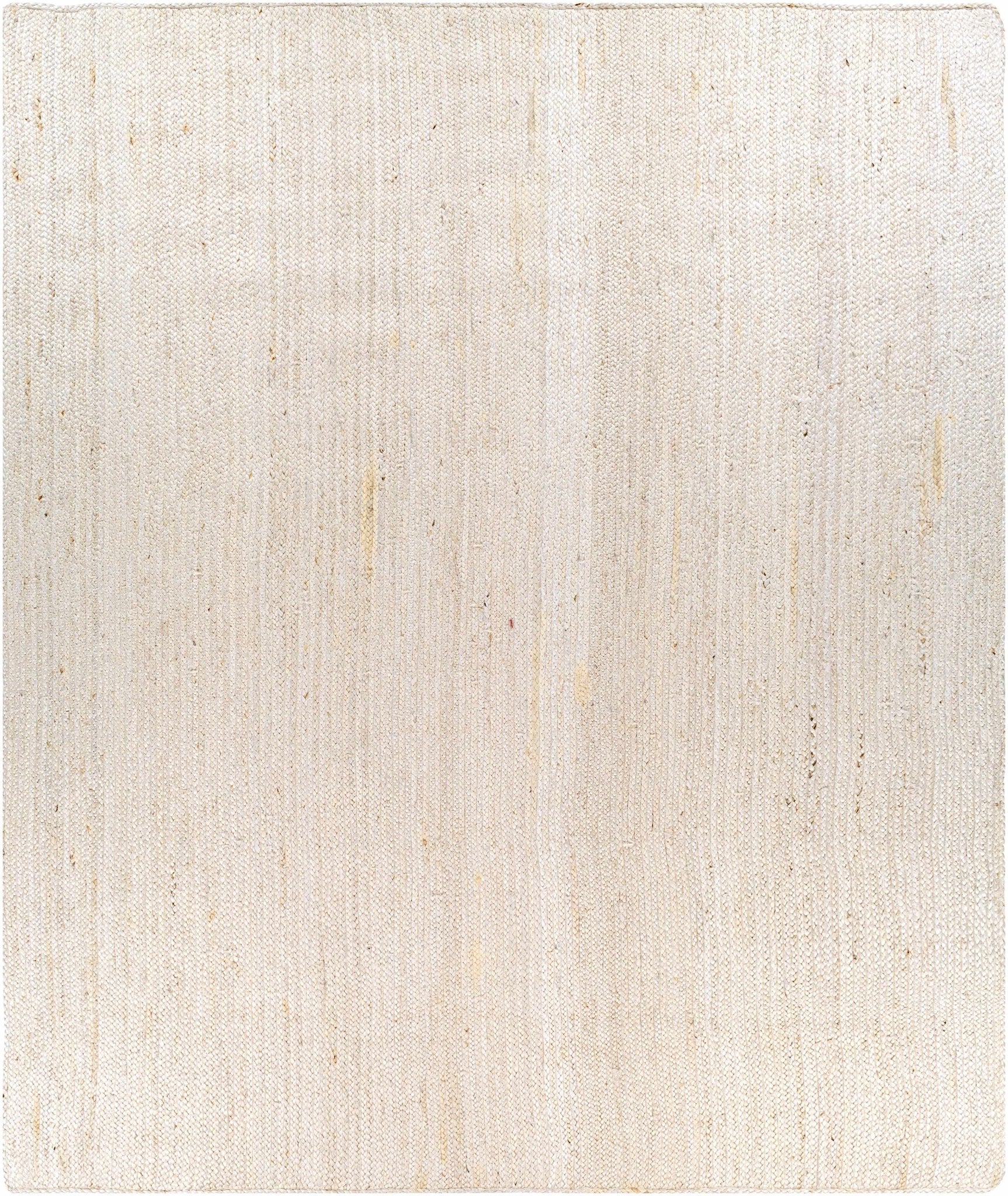 Hand Woven Ivory and Beige Jute Braided Multi Size Area Rug - Image 6