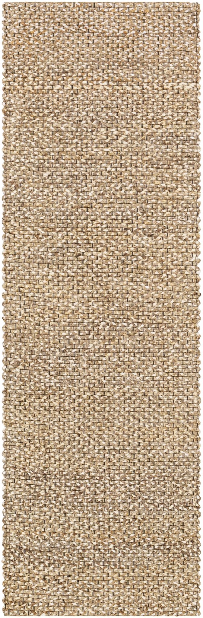 Hand Woven Ivory and Tan Natural Jute textured Multi size Area Rug - Image 14