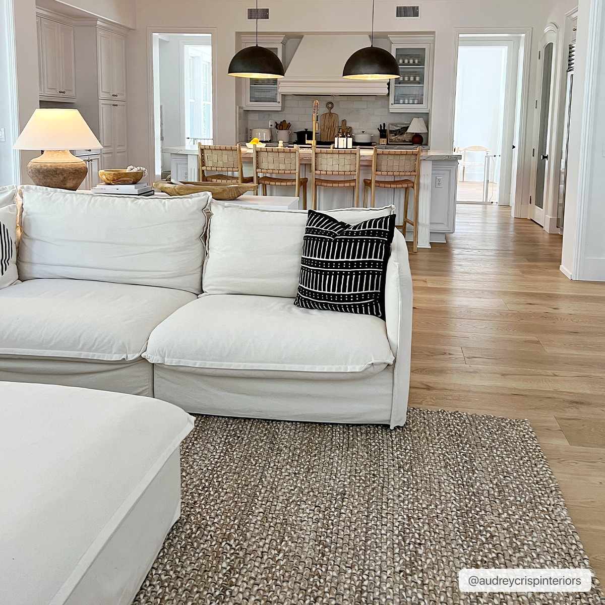 Hand Woven Ivory and Tan Natural Jute textured Multi size Area Rug - Image 4