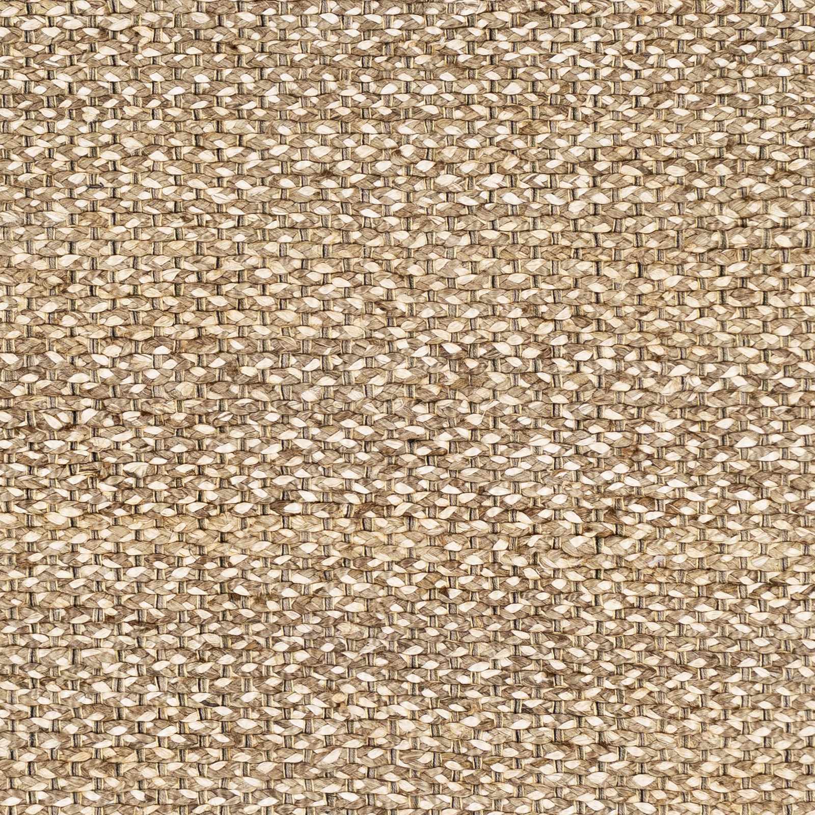 Hand Woven Ivory and Tan Natural Jute textured Multi size Area Rug - Image 9