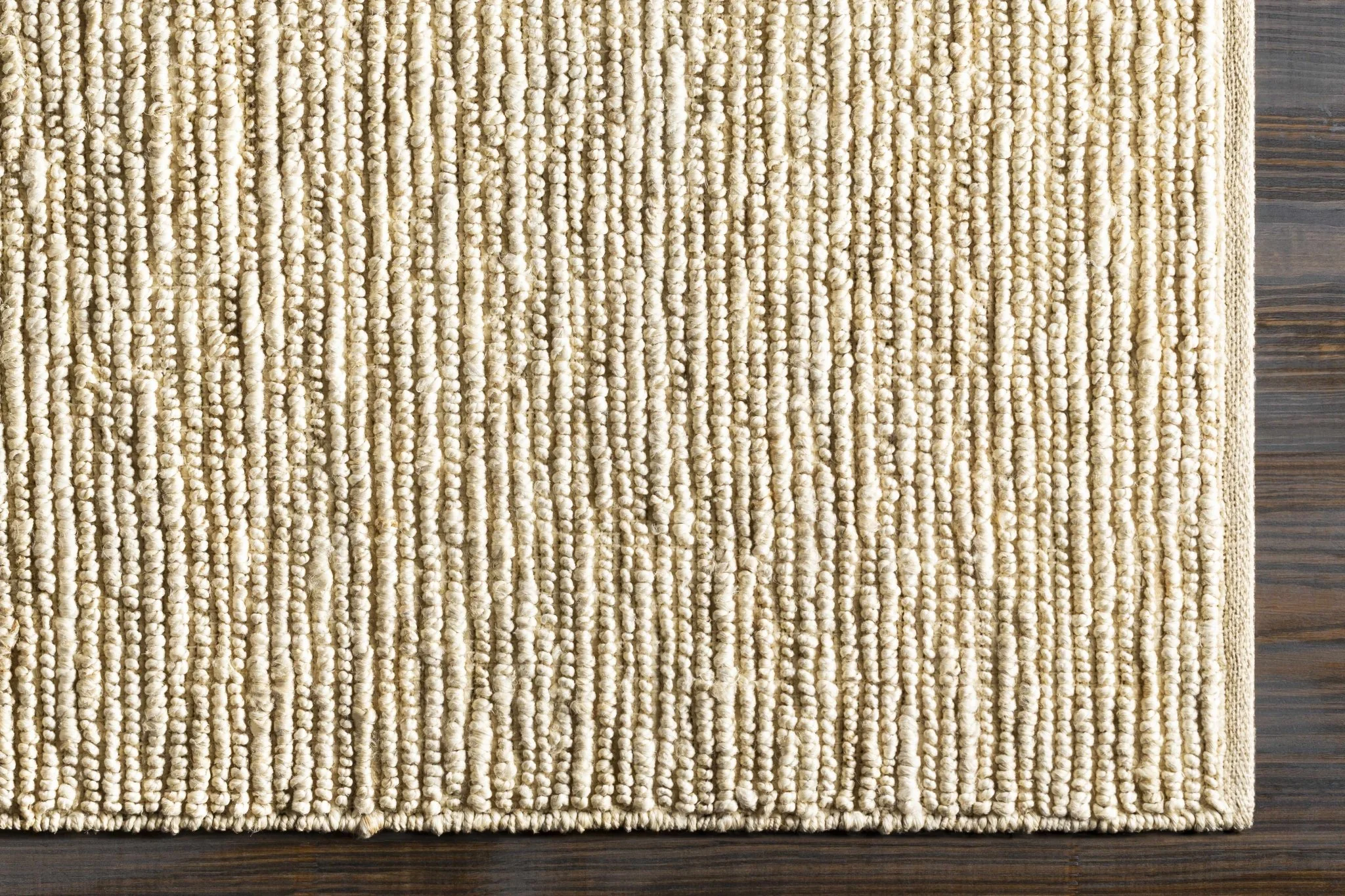 Hand Woven Ivory Modern Style Braided Jute Carpet - Image 15