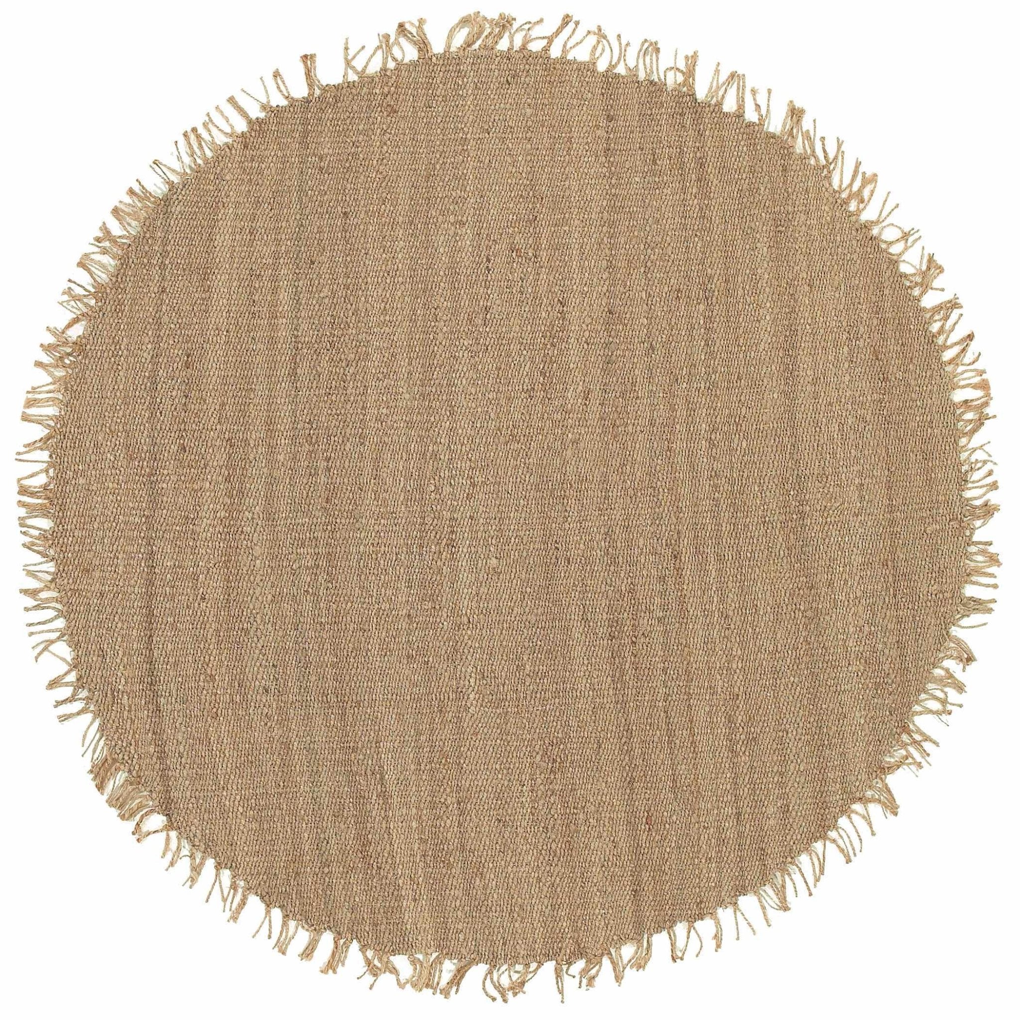 Hand woven Natural Brown Jute Flatweave Multi Size area Rug - Image 11