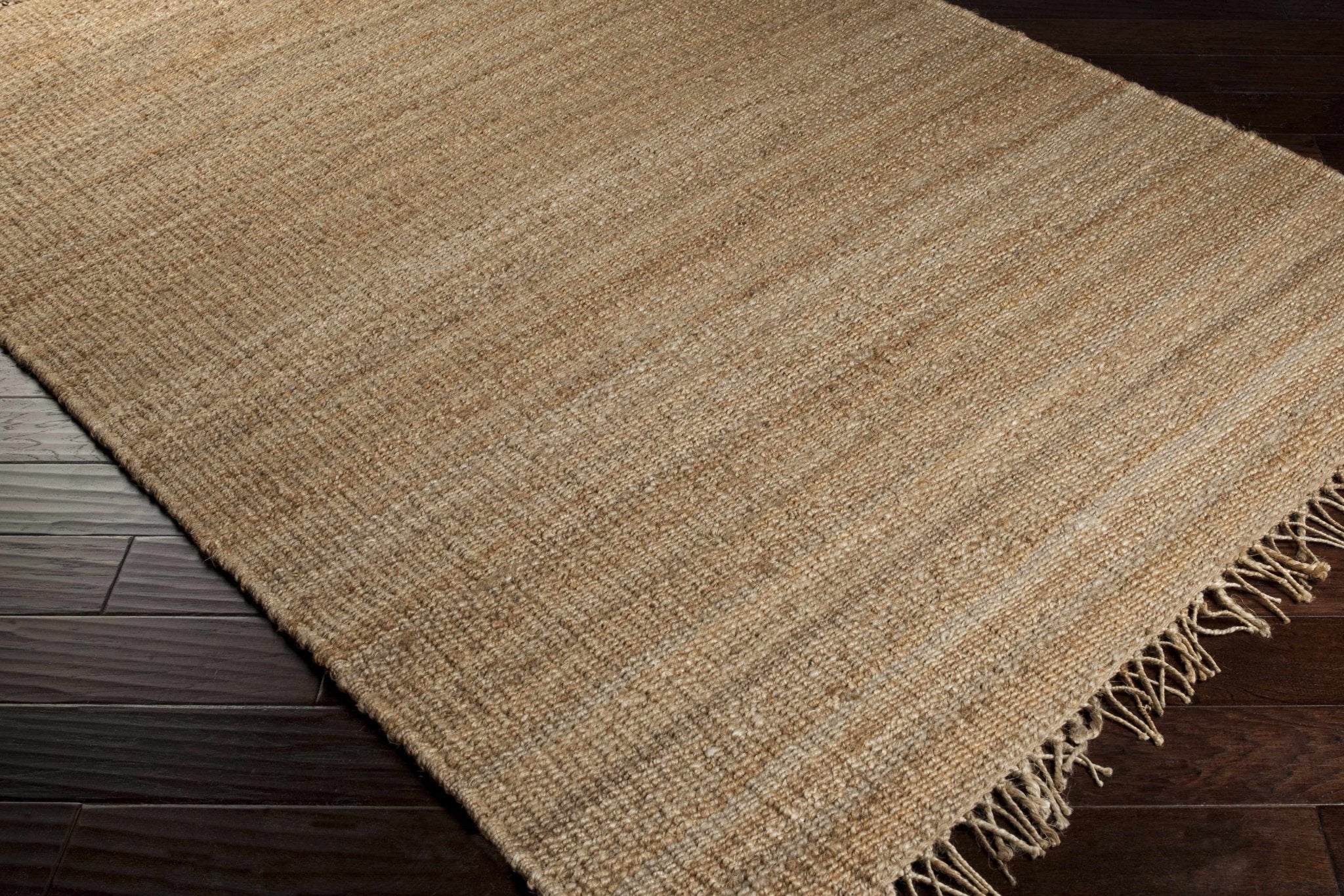 Hand woven Natural Brown Jute Flatweave Multi Size area Rug - Image 7