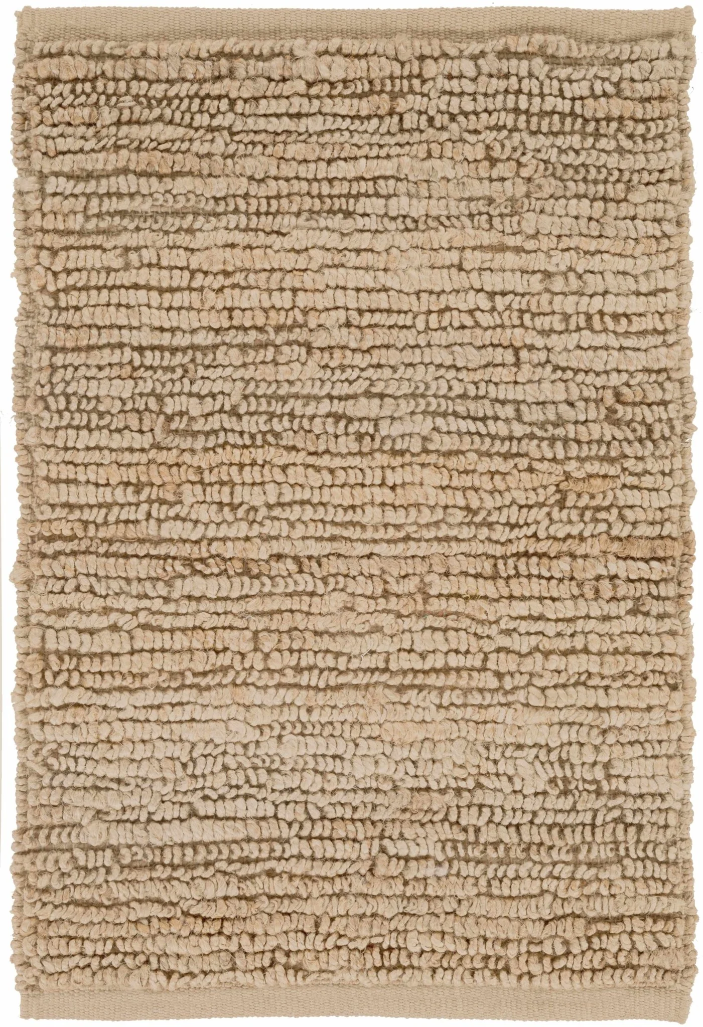Hand woven Natural Brown Stripes Texture Chunky Jute Multi size Area Rug - Image 10