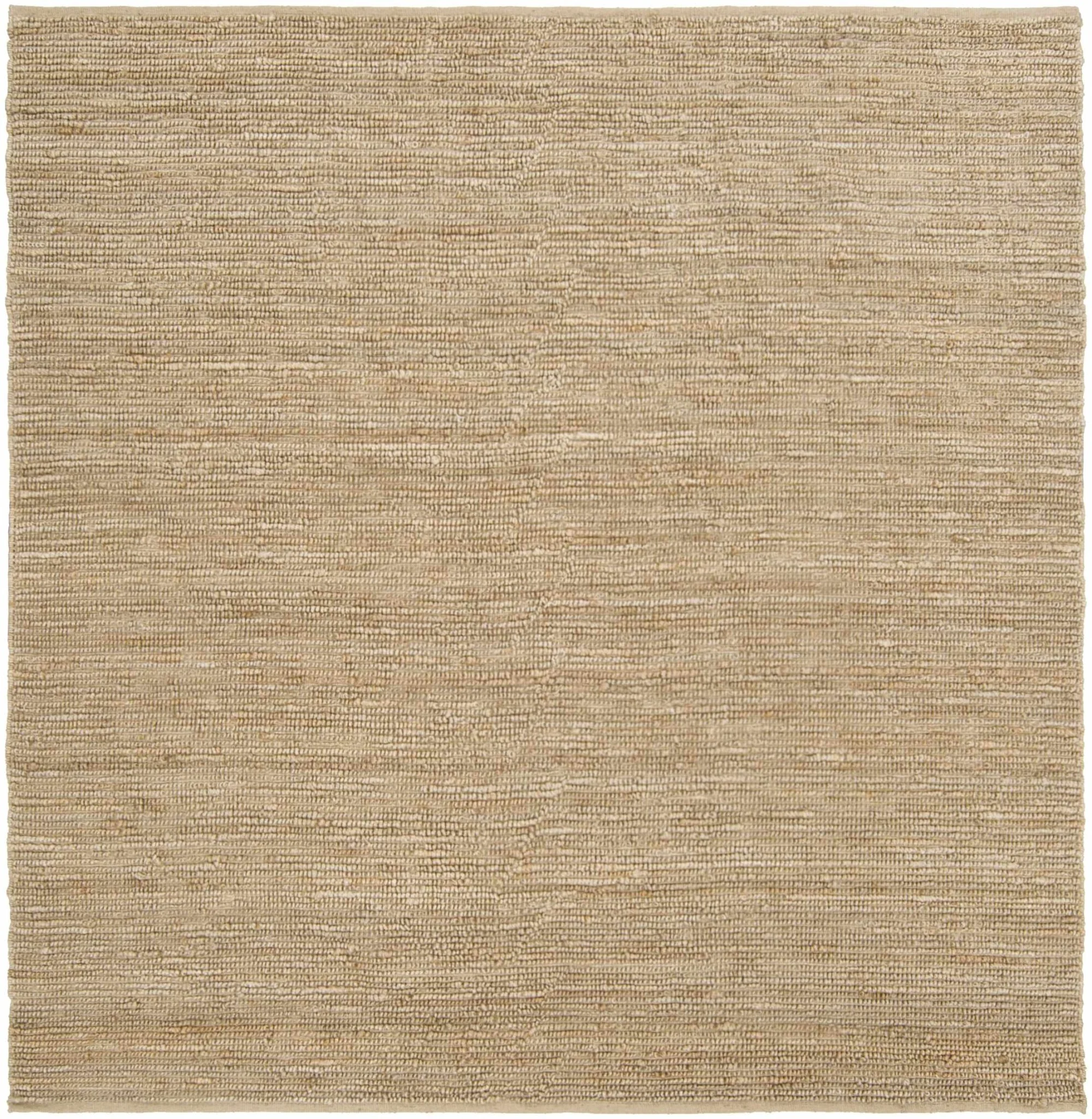 Hand woven Natural Brown Stripes Texture Chunky Jute Multi size Area Rug - Image 15