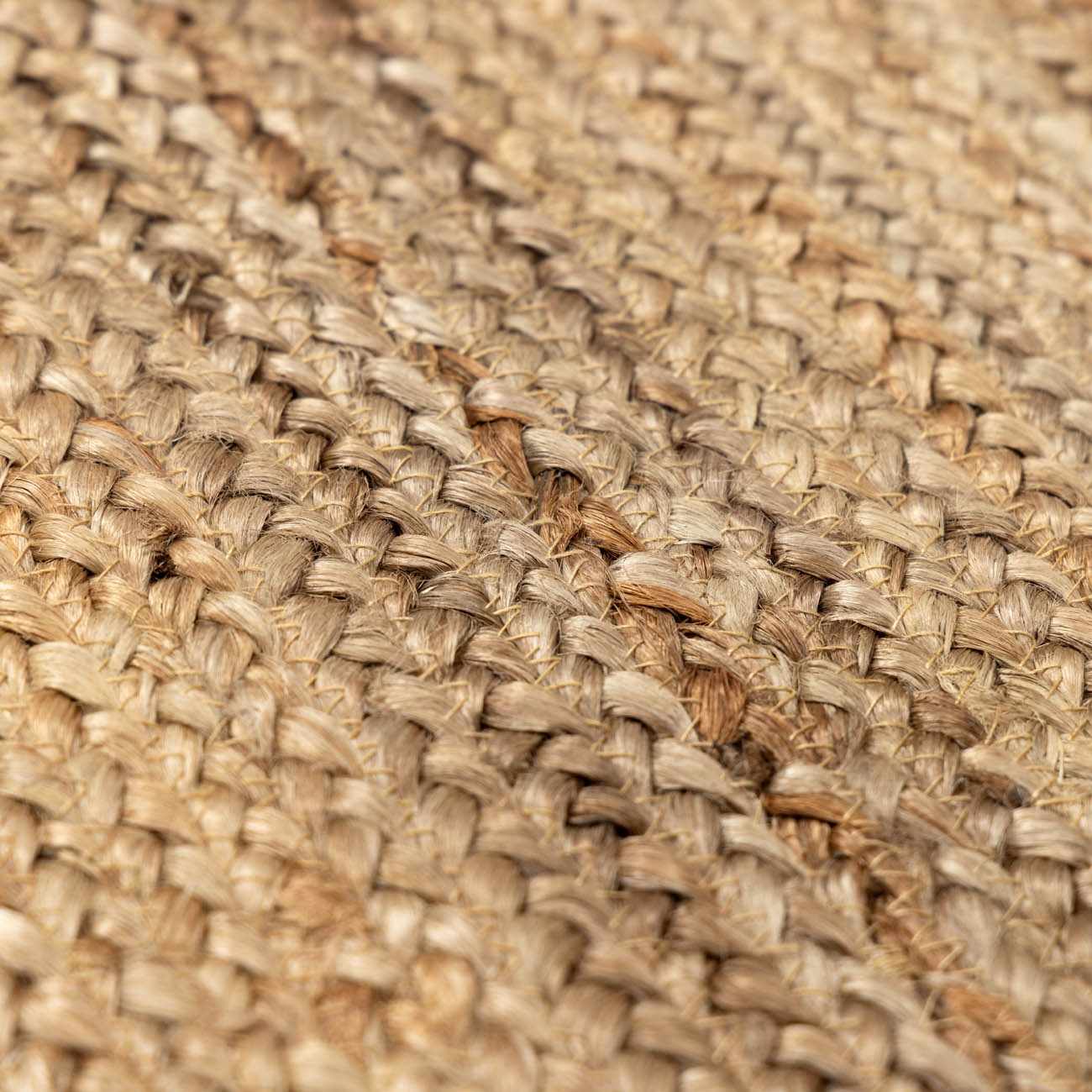 Hand Woven Natural Brown Traditional Jute Braided Multi size Rug - Image 18