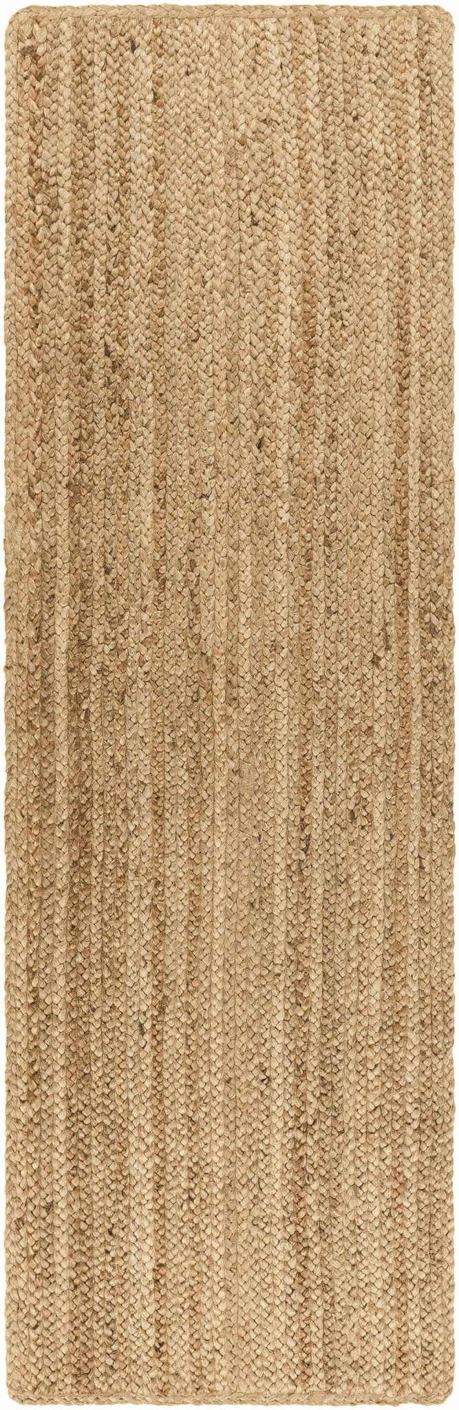 Hand Woven Natural Brown Traditional Jute Braided Multi size Rug - Image 8