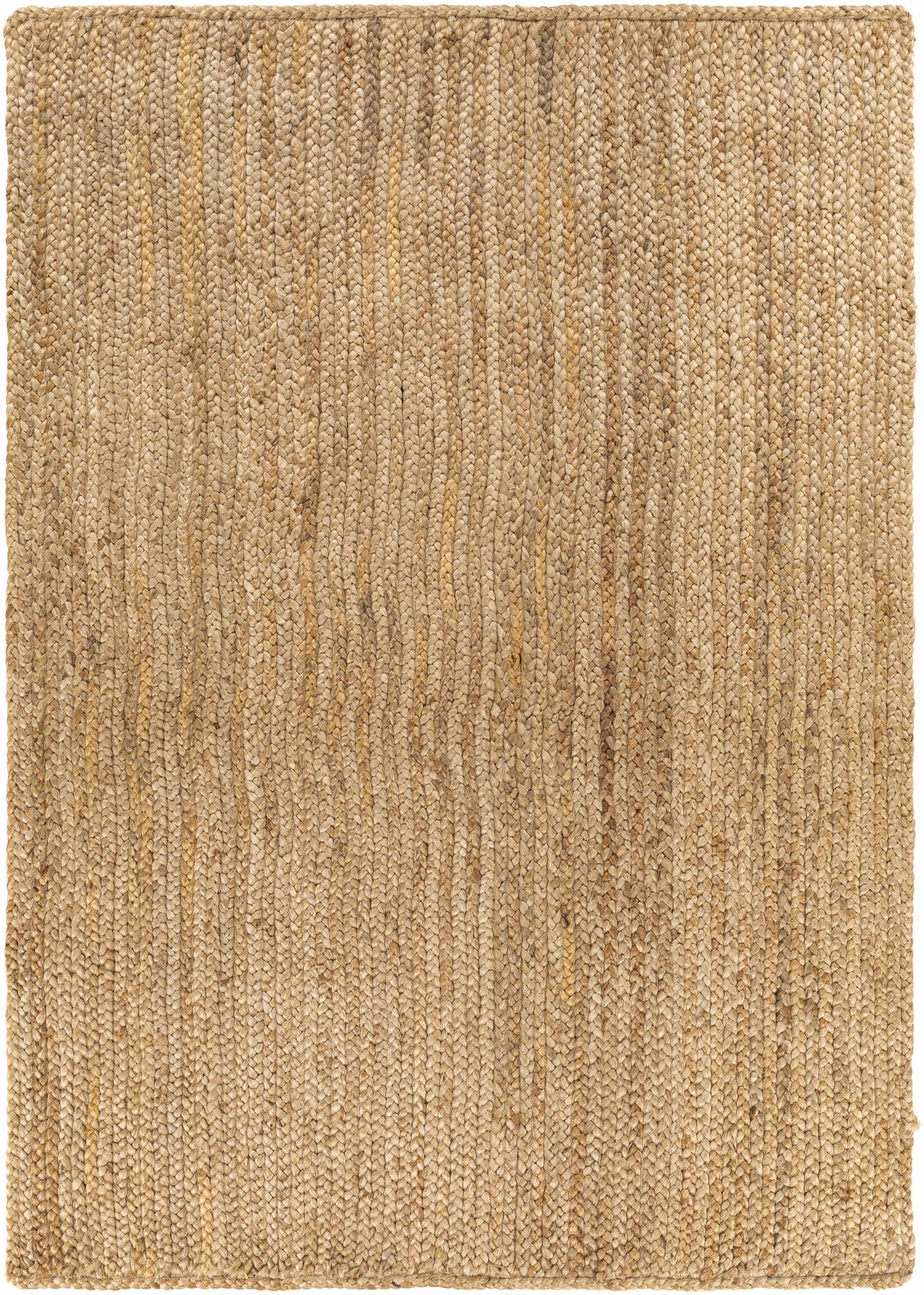 Hand Woven Natural Brown Traditional Jute Braided Multi size Rug - Image 9