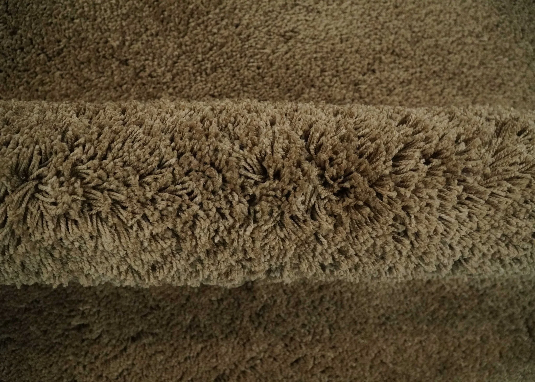 3x5, 4X6 and 5x7 Hand Woven Shag Olive Art Silk Soft Viscose Area Rug - Image 6