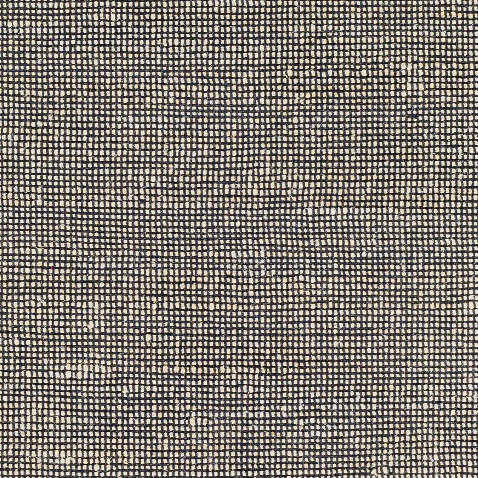 Hand Woven Southwestern Style Gray and  Black Jute Rug - Image 6