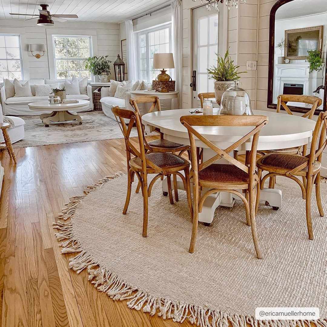 Hand Woven Tan Multi Size Jute Area Rug - Image 2