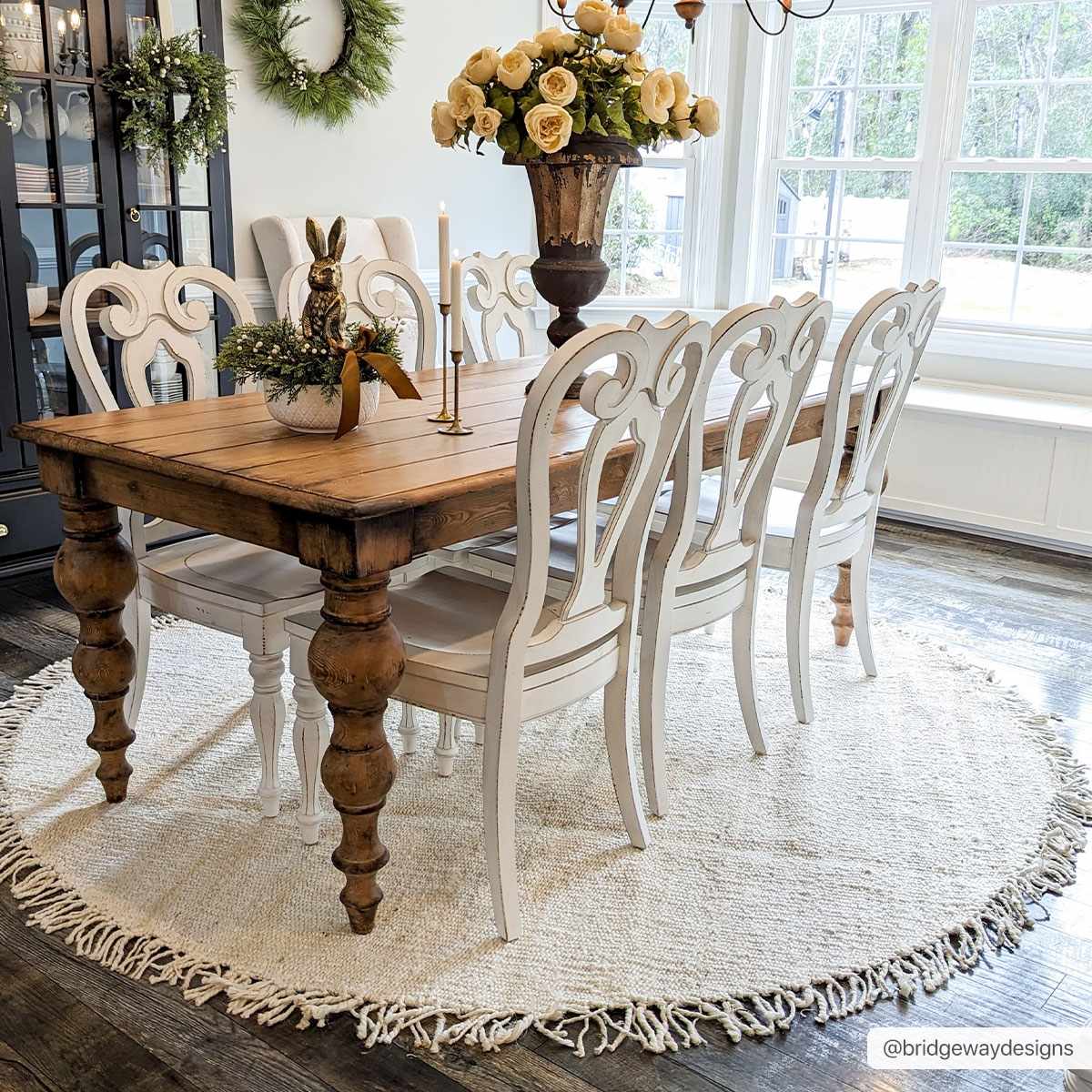 Hand Woven Tan Multi Size Jute Area Rug - Image 4