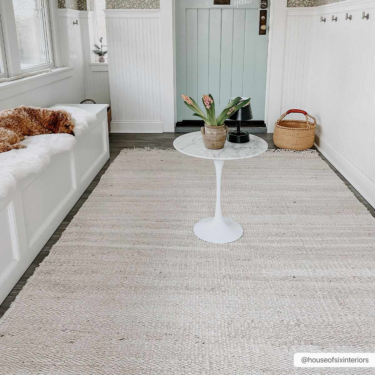 Hand Woven Tan Multi Size Jute Area Rug - Image 7