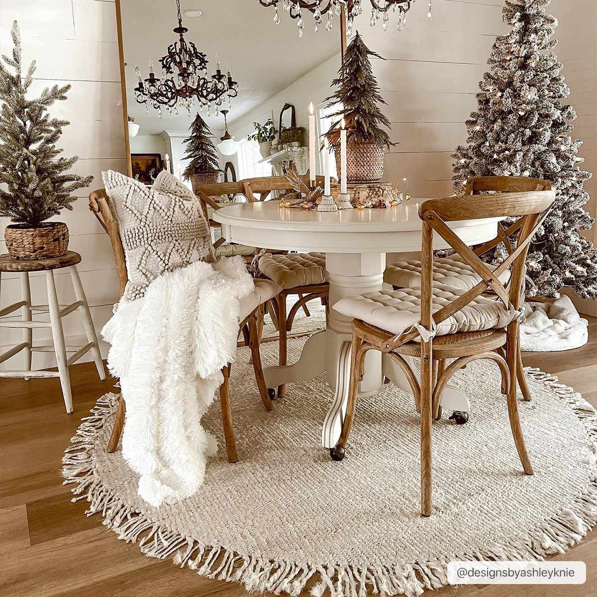 Hand Woven Tan Multi Size Jute Area Rug - Image 9