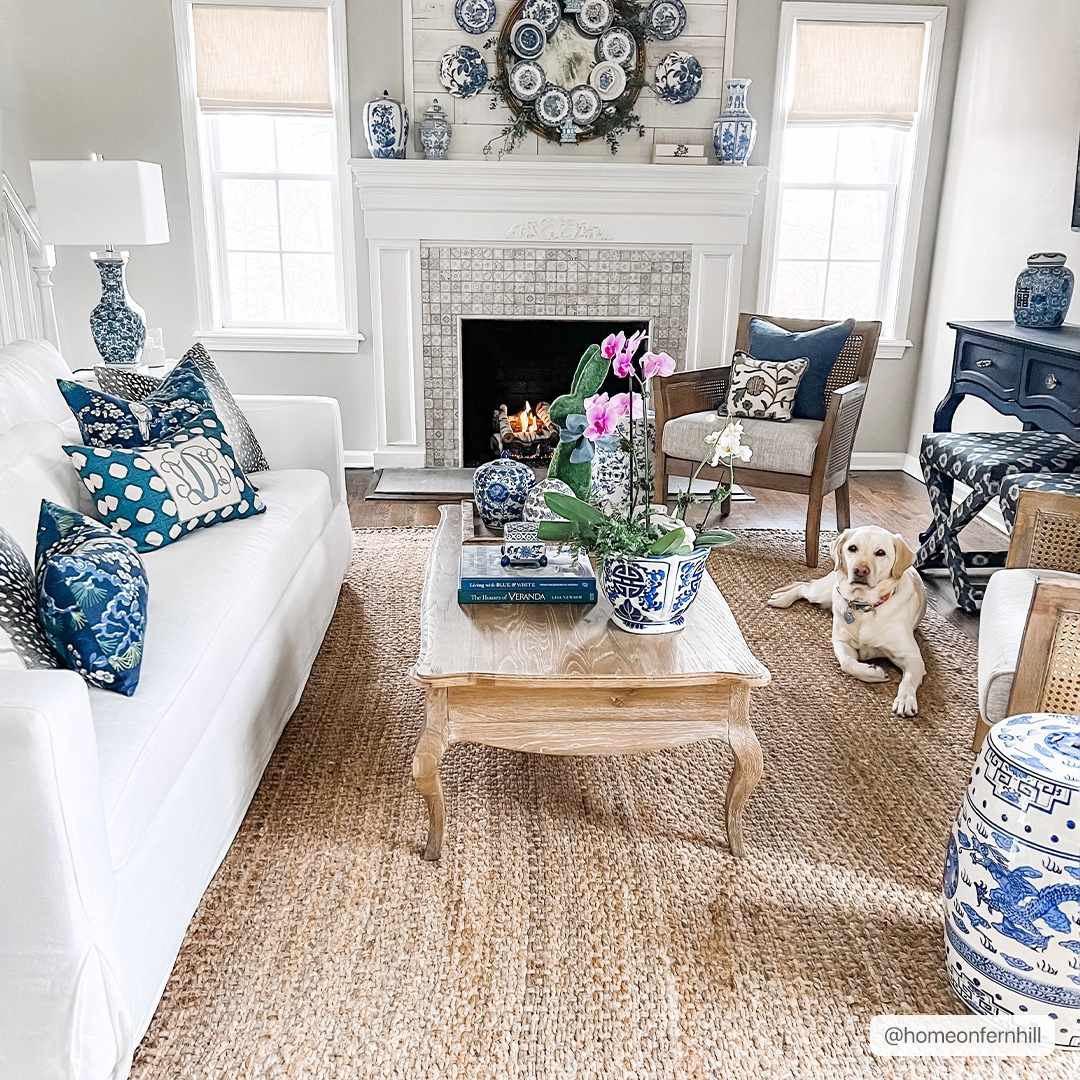 Handwoven tan ﻿Contemporary Solid Natural fiber jute area rug - Image 3