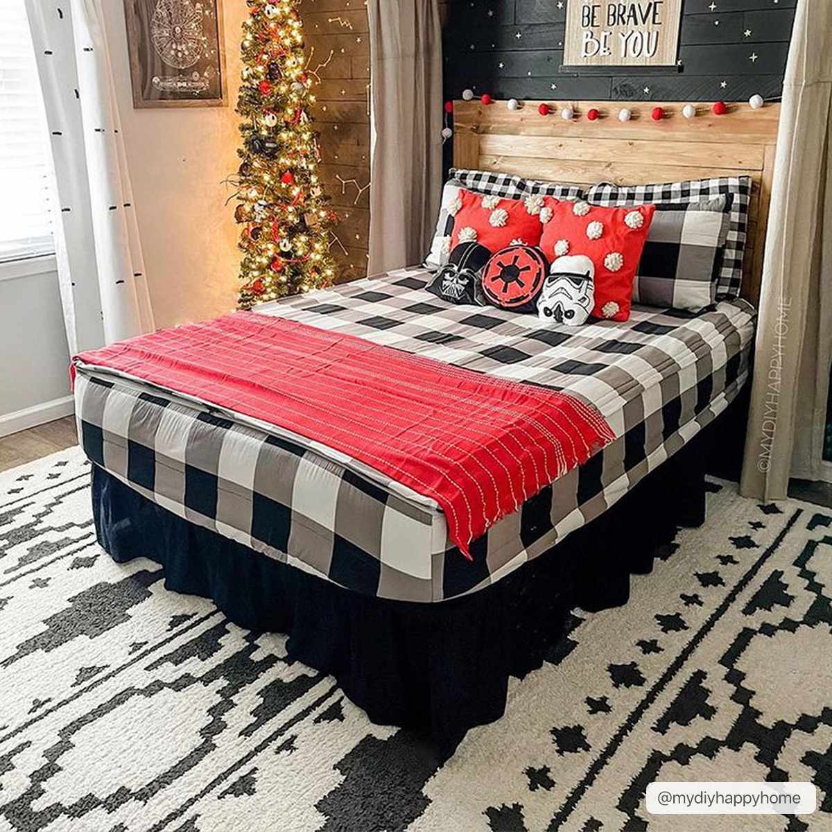 Ivory and Charcoal High low Texture Tribal Design Area Rug - Image 5