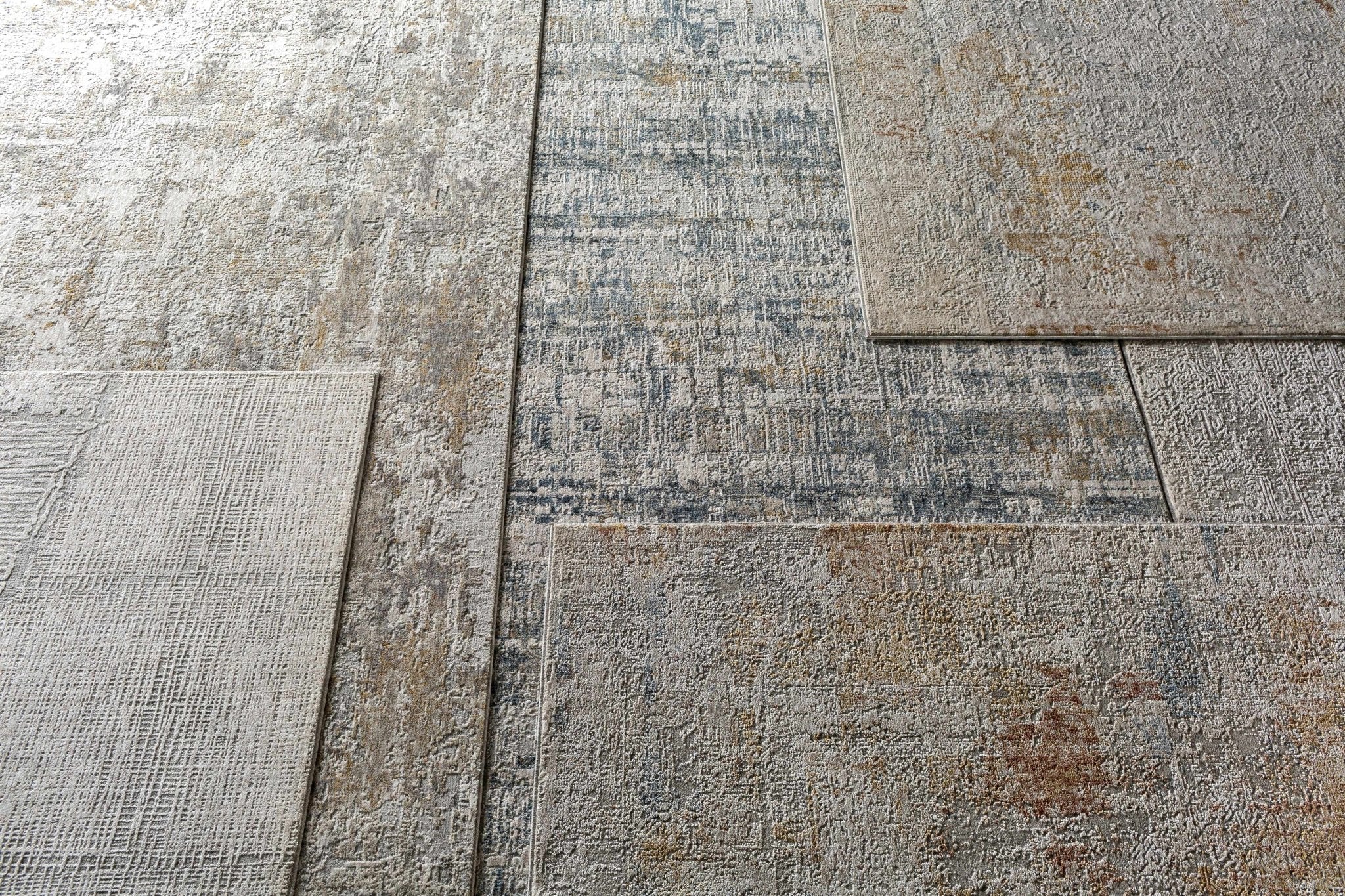Ivory And Gray Contemporary Style Machine Woven Area Rug - Image 14