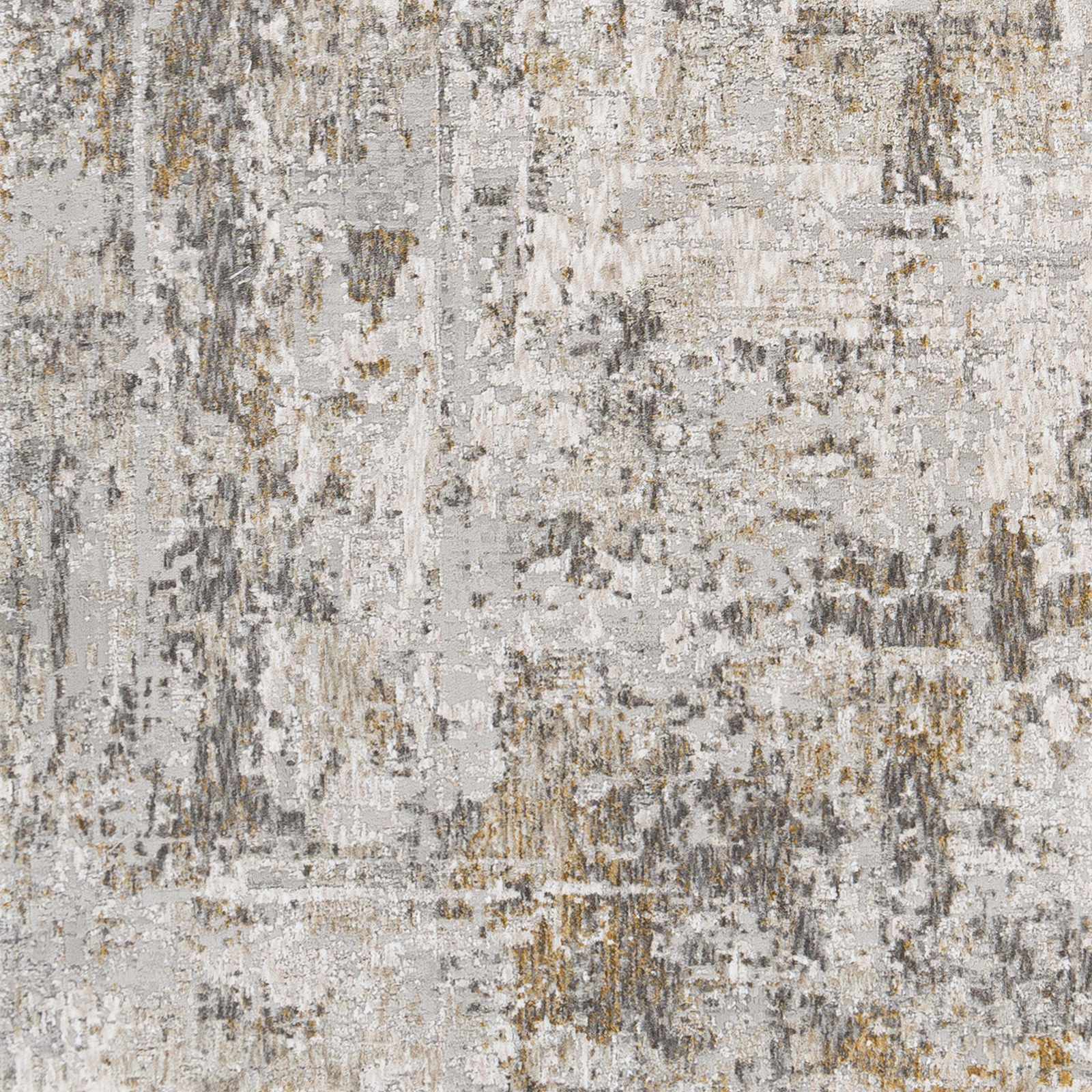 Ivory And Gray Contemporary Style Machine Woven Area Rug - Image 7