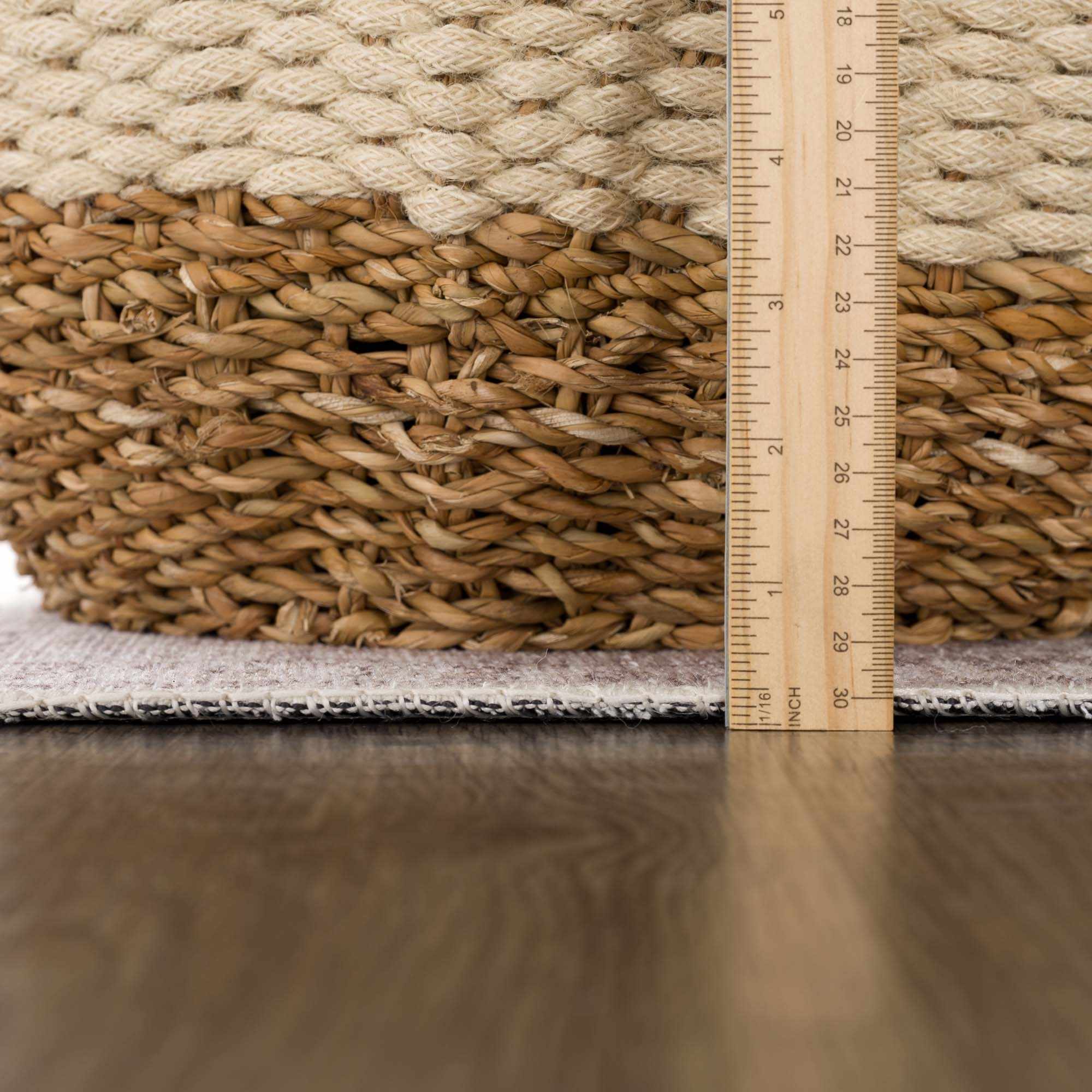 Premium Antique style Ivory, Beige and Brown Traditional Medallion Washable Area Rug - Image 18