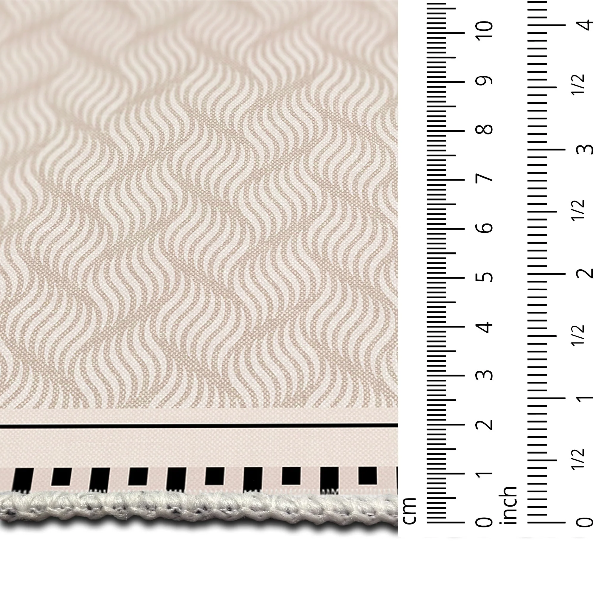 Ivory Modern Style Cotton Machine Washable Area Rug - Image 8