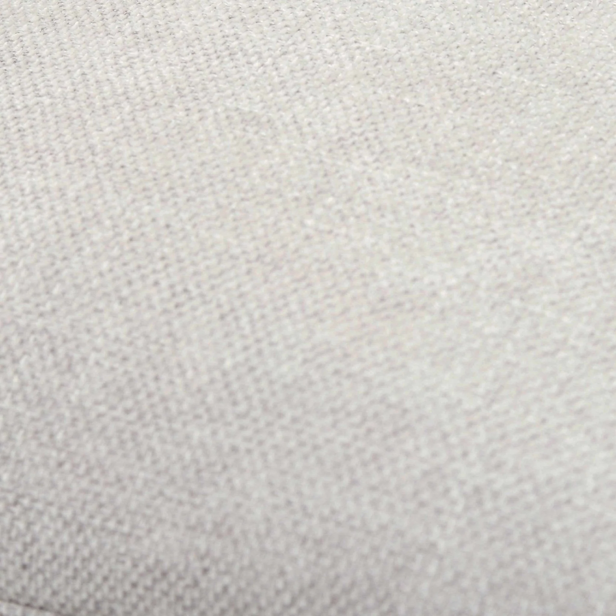 Natural Linen look Ivory Textured Contemporary Square Throw Pillow - Image 3
