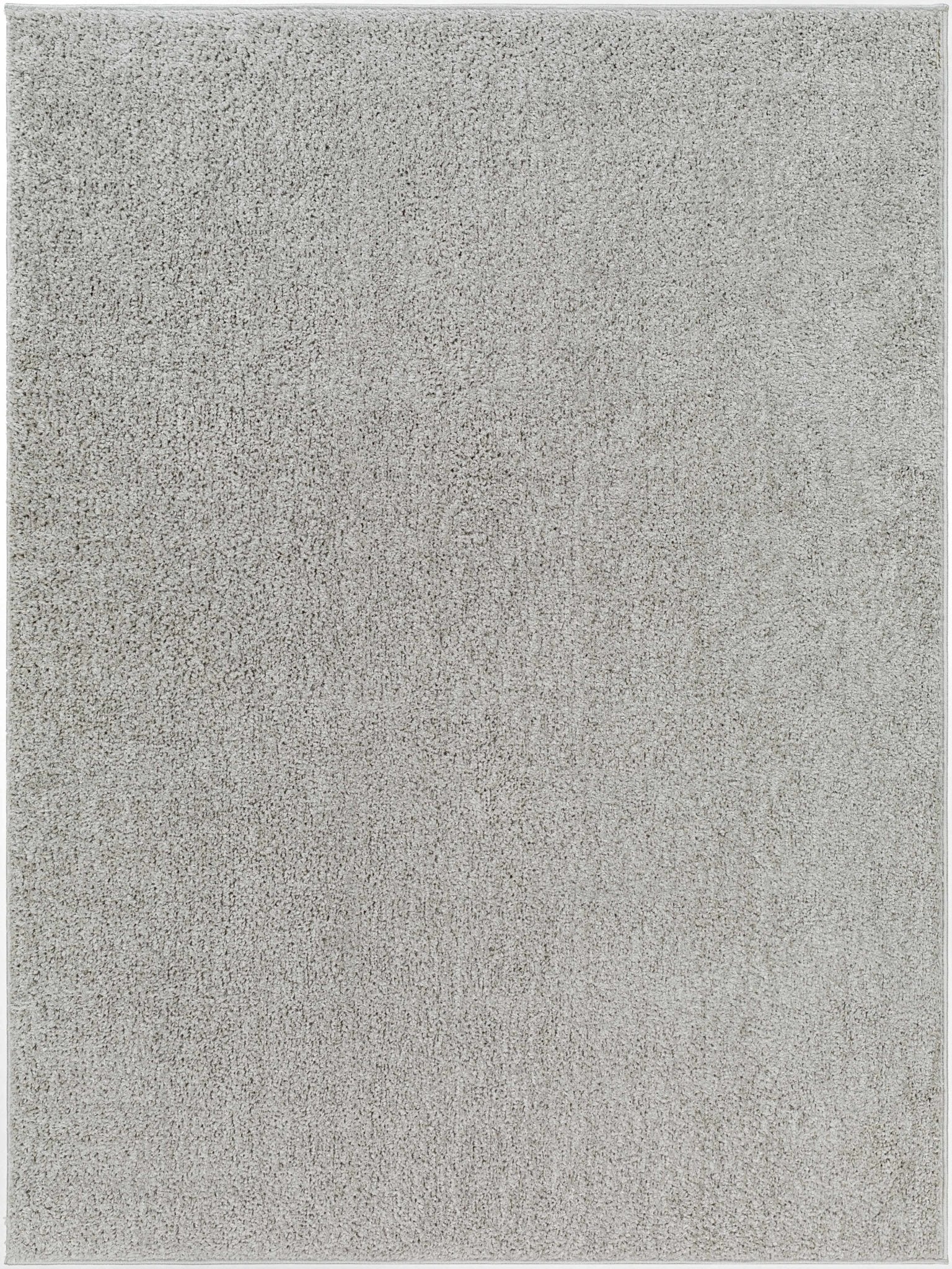 Modern Solid Plane light Gray Plush Pile Moroccan Style Multi size Washable Area Rug - Image 21