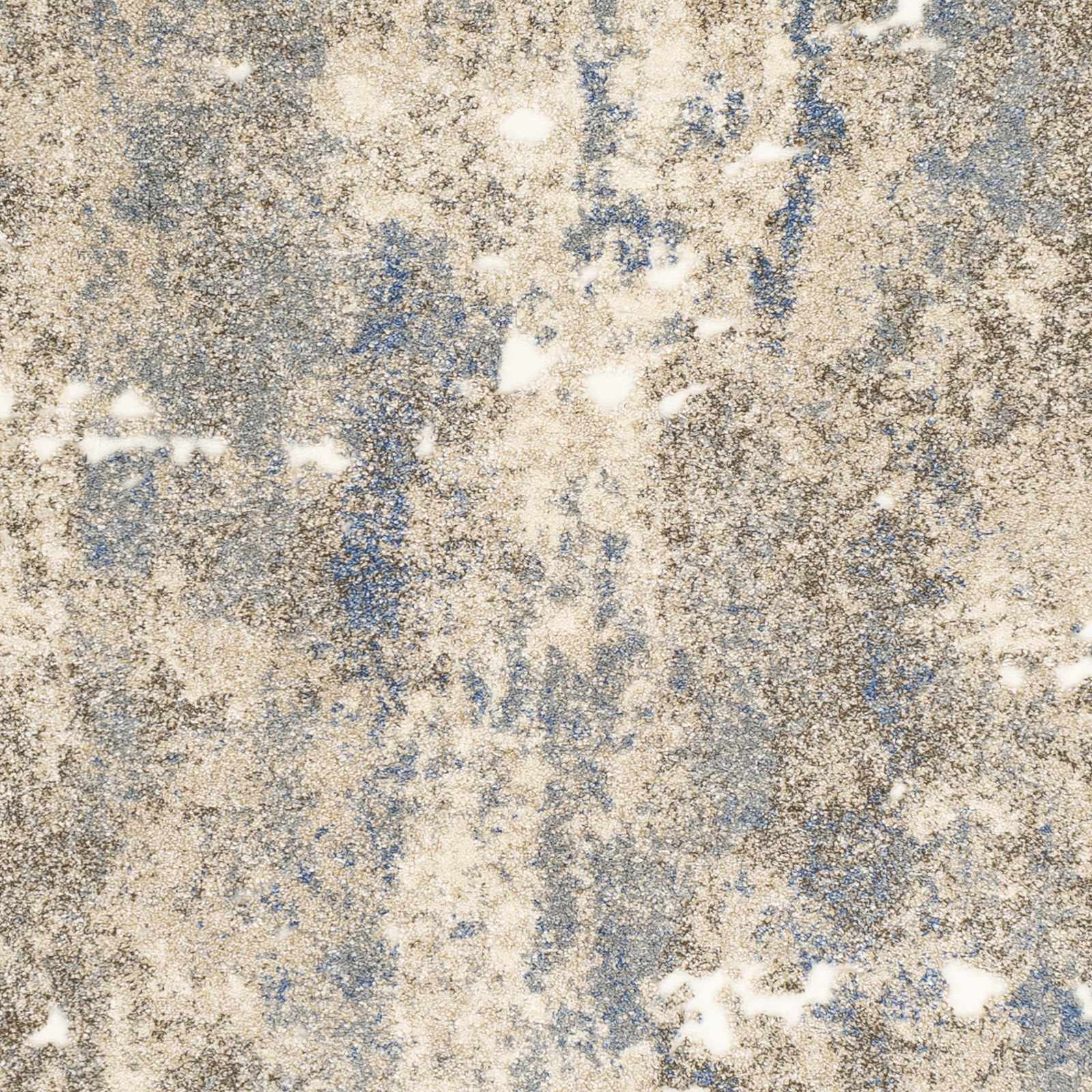 Machine Woven Beige Contemporary Style Rug - Image 5