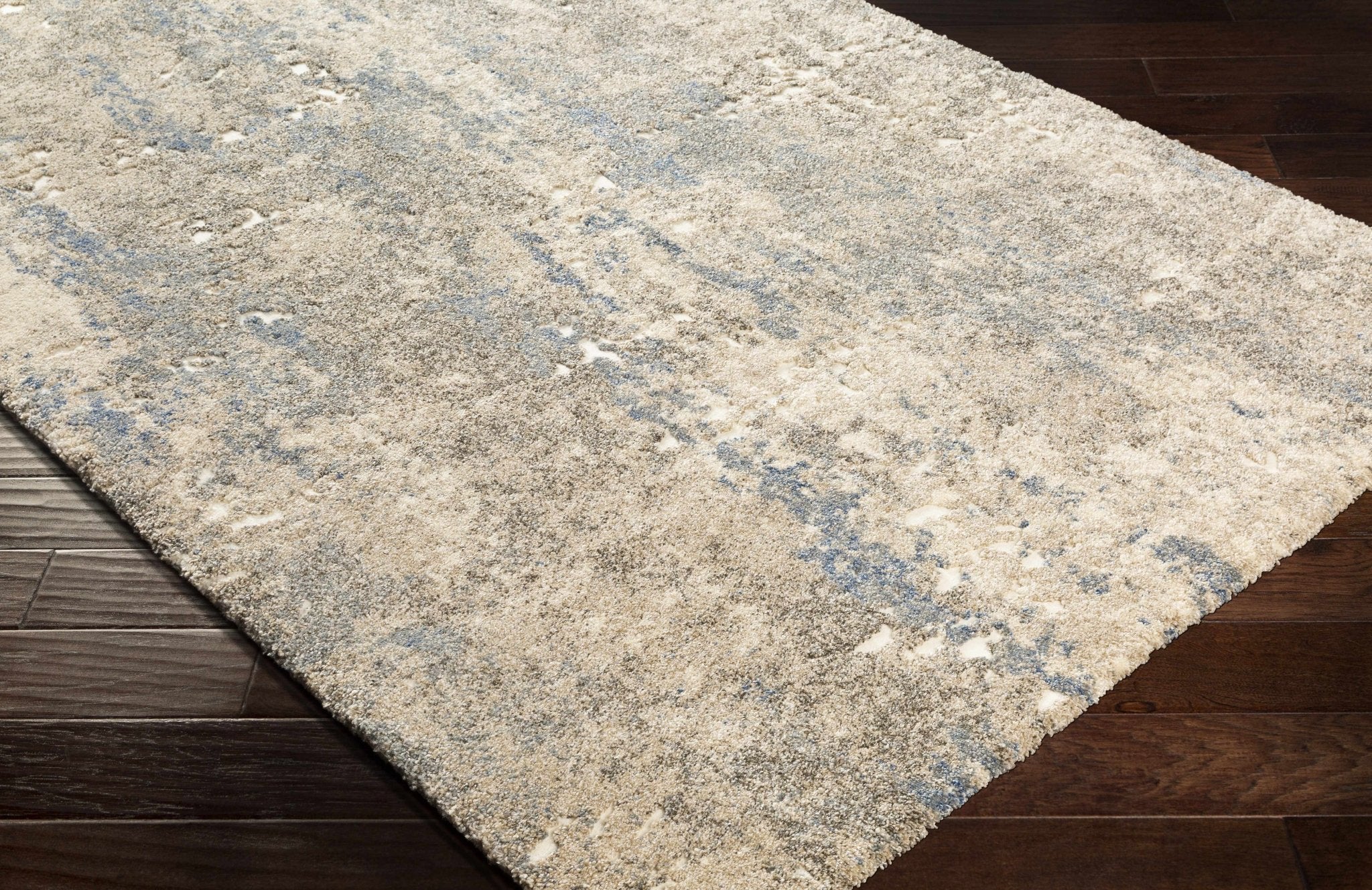 Machine Woven Beige Contemporary Style Rug - Image 6