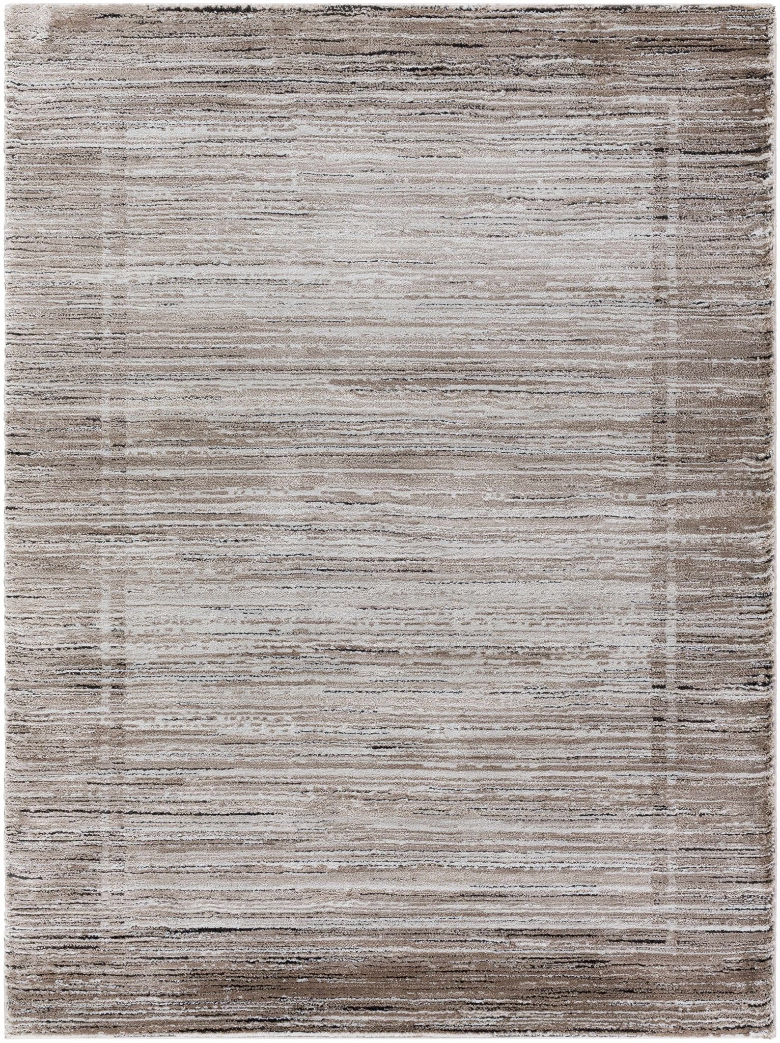 Machine Woven Brown Contemporary Style Area Rug - Image 2