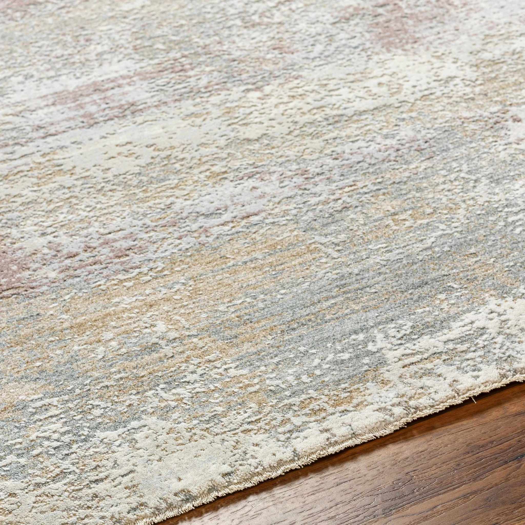 Machine Woven Brown Contemporary Style Rug - Image 13