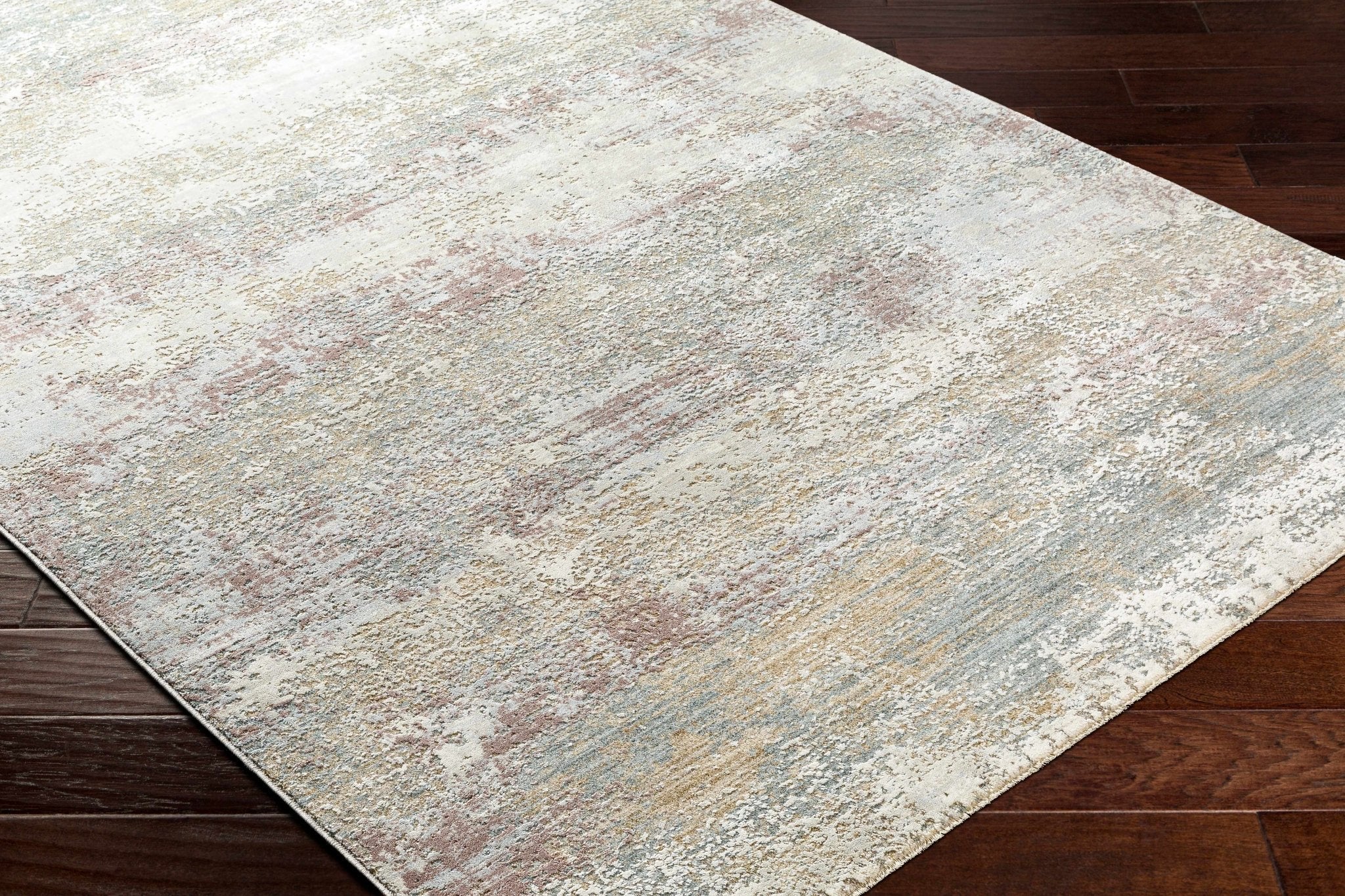 Machine Woven Brown Contemporary Style Rug - Image 14