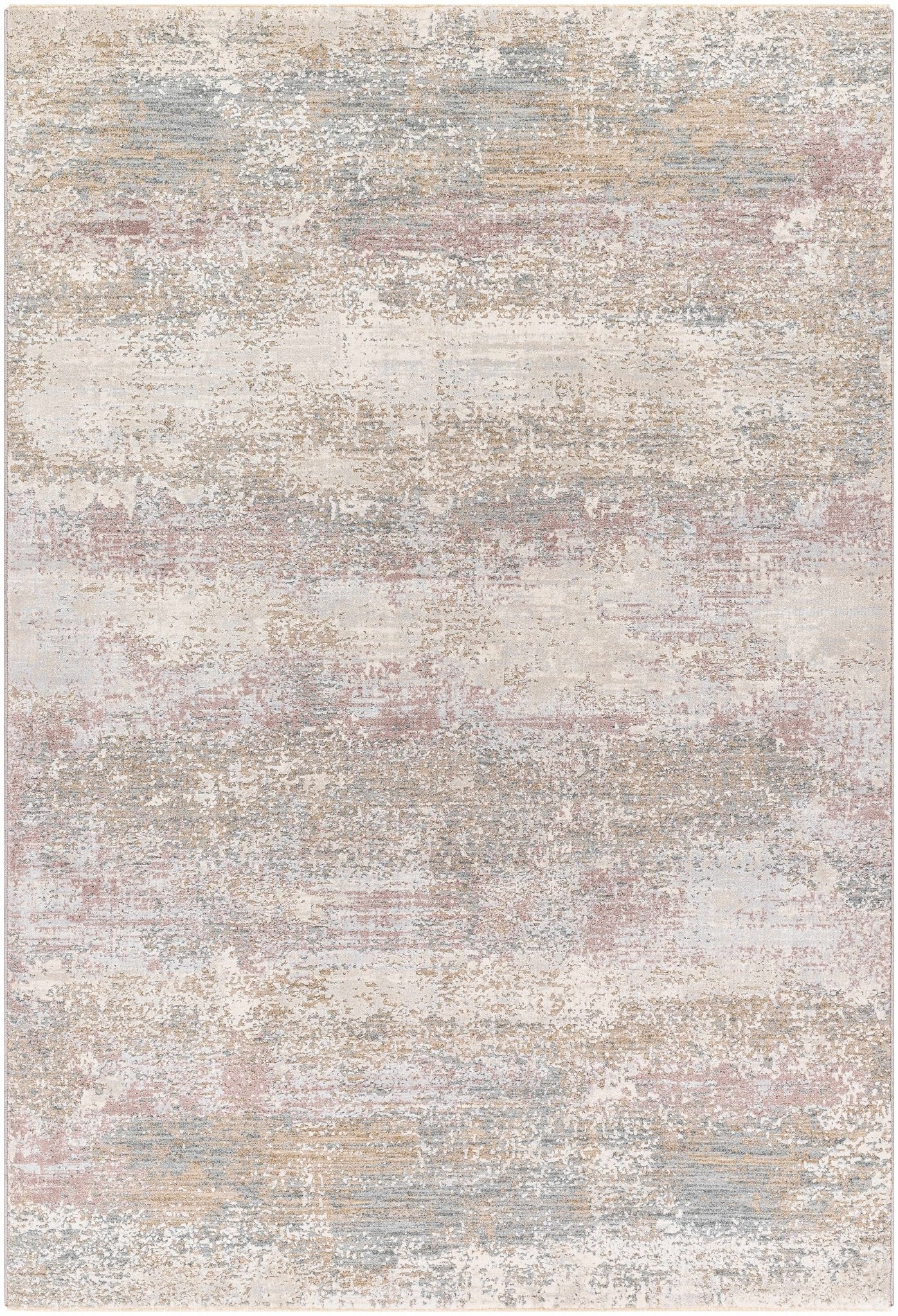 Machine Woven Brown Contemporary Style Rug - Image 2