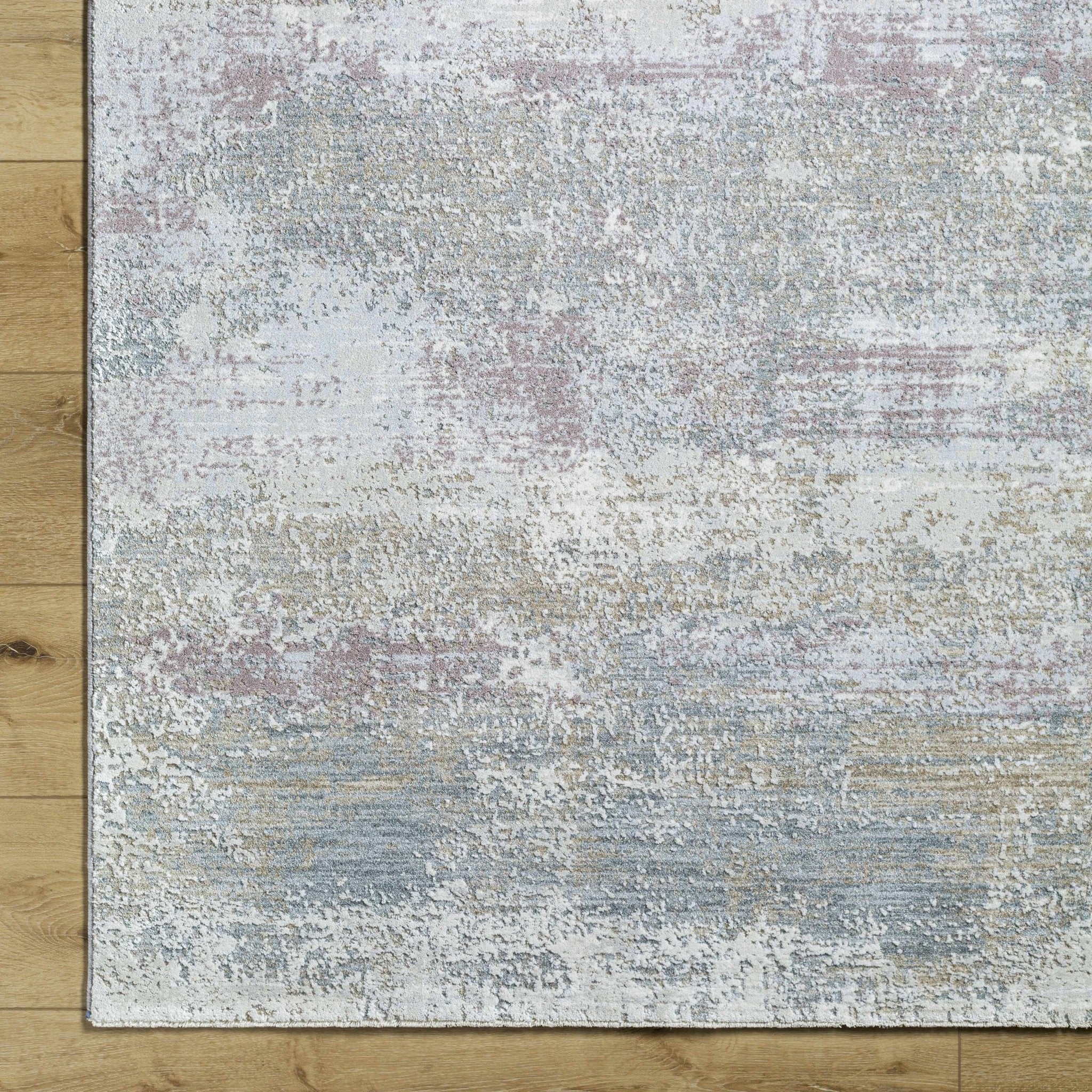 Machine Woven Brown Contemporary Style Rug - Image 7