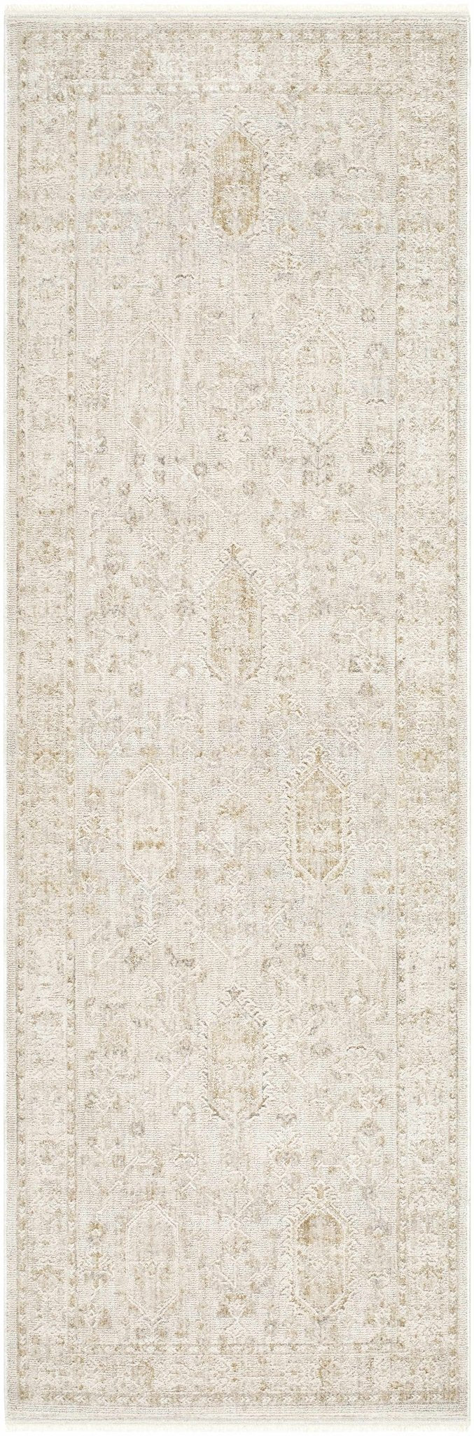 Machine Woven Gray Traditional Style Area Rug - Image 7