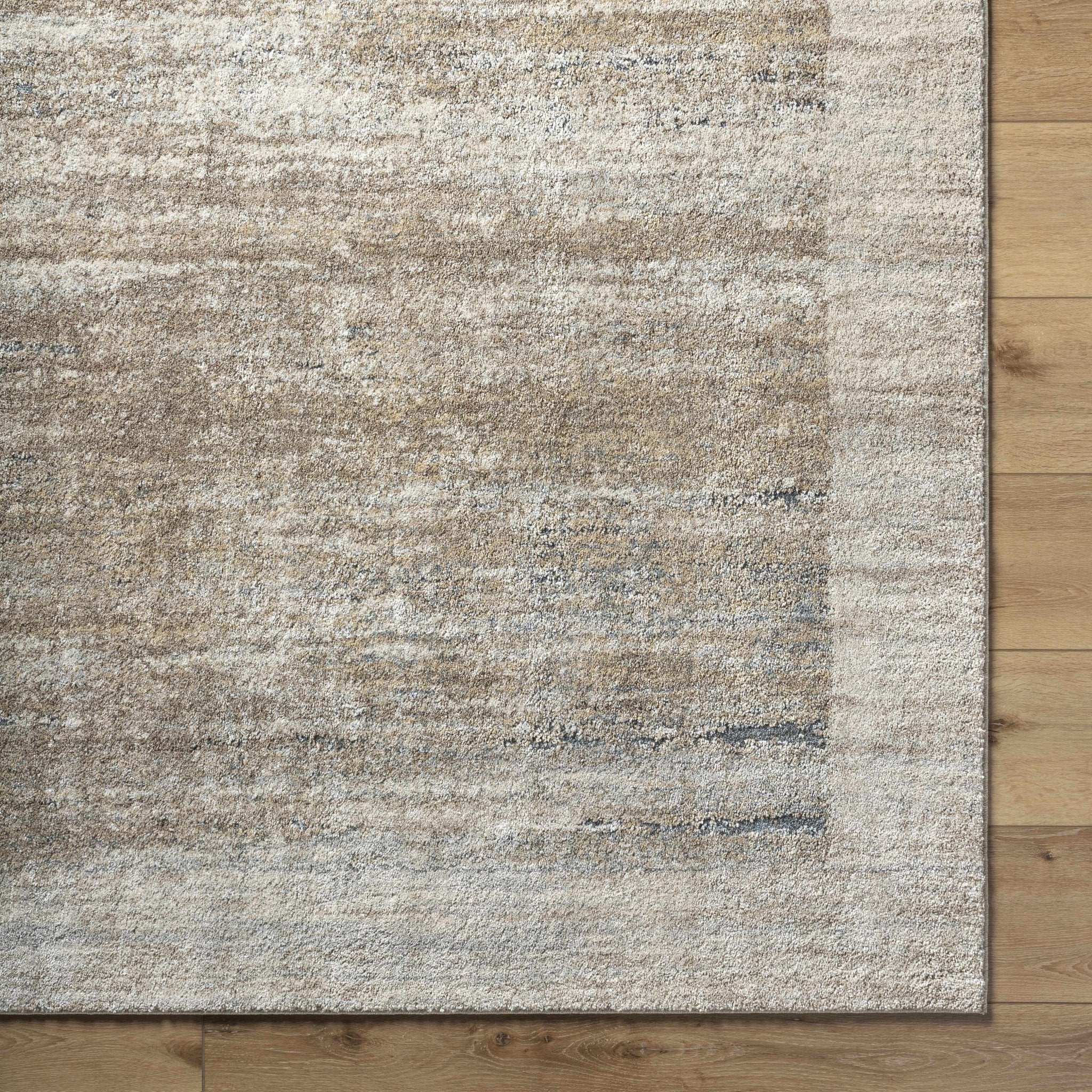 Machine Woven Tan Contemporary Style Rug - Image 6