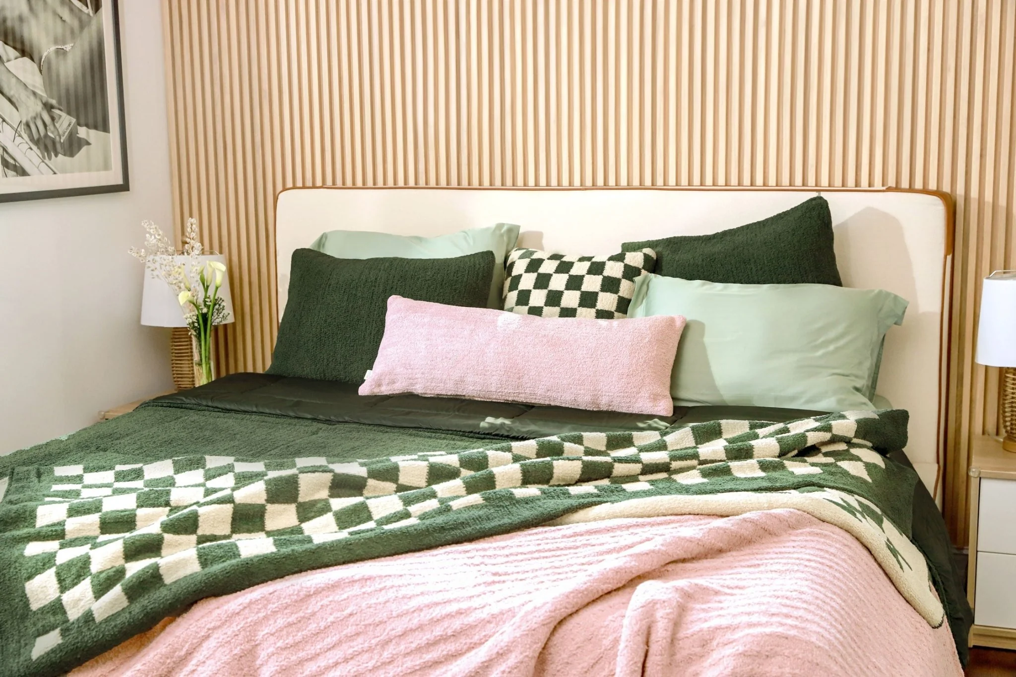 Soft and Comfy Mocha - Sahara Tan Checkerboard Throw - Image 21