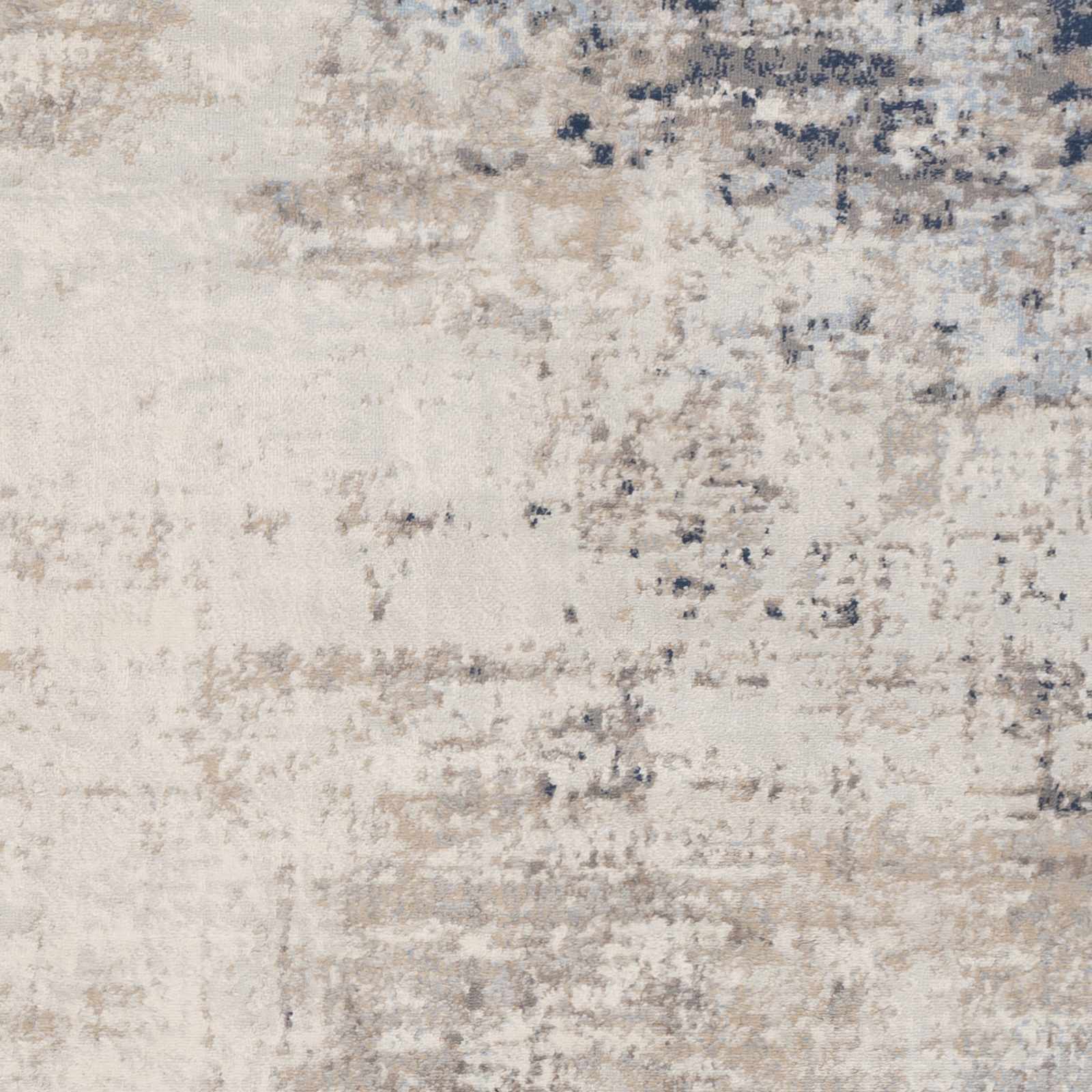 Contemporary Abstract Beige, Tan and Charcoal Machine Woven Area Rug - Image 8