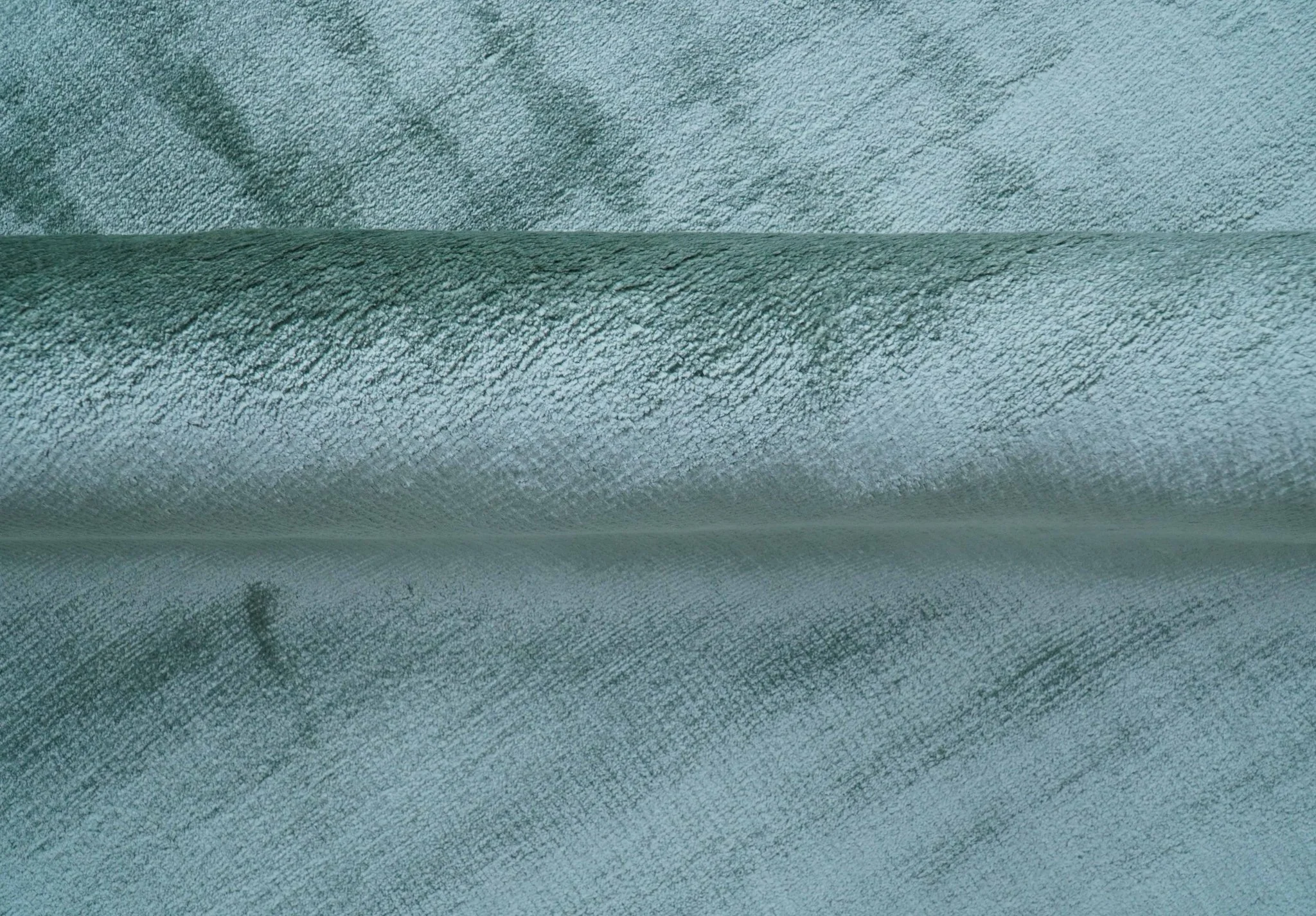 Modern Design Aqua Green Hand Loom 10x14 Art Silk Rug - Image 6